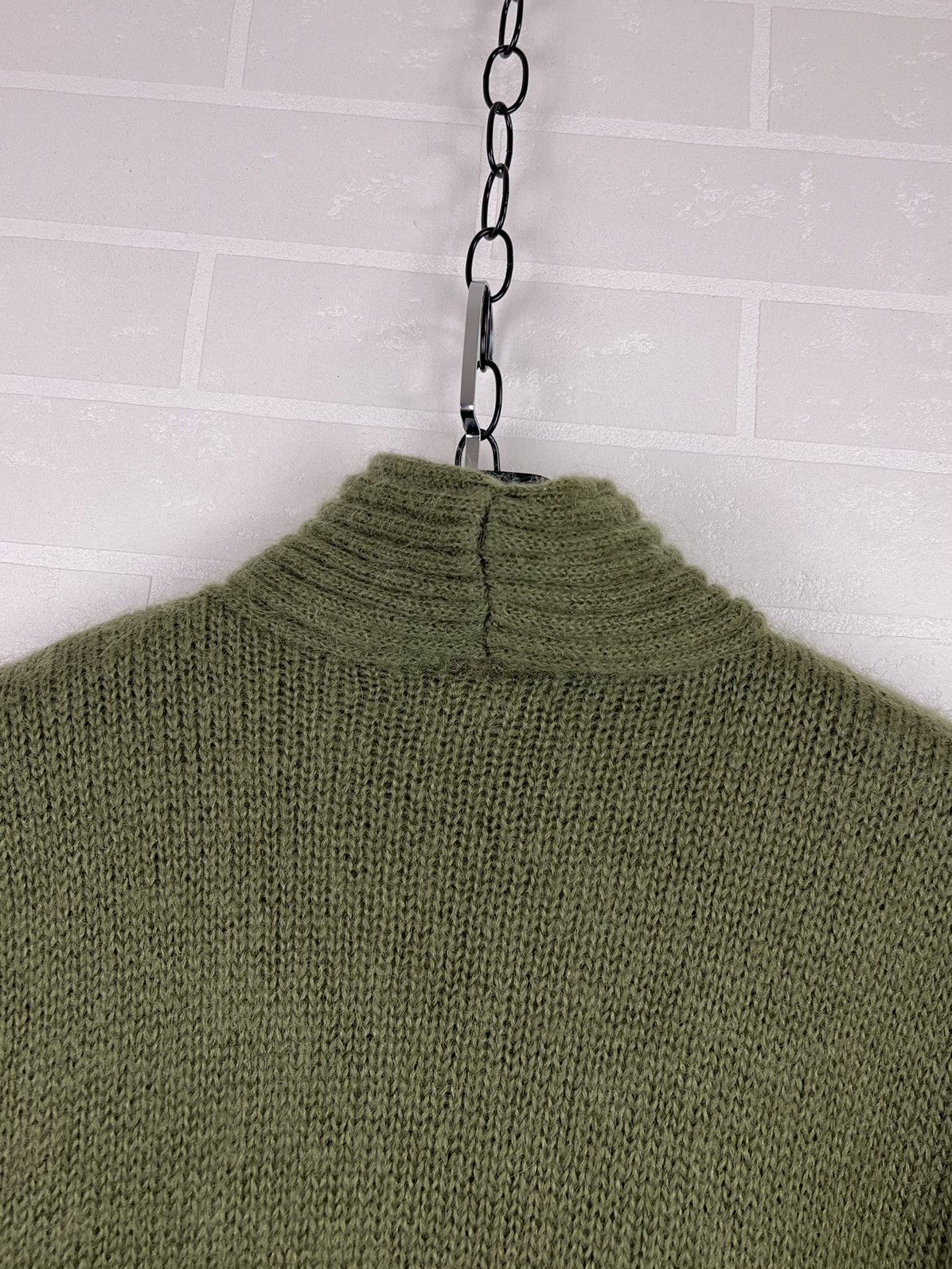 Louis Vuitton LOUIS VUITTON Sweater Turtleneck Mohair Knit Lady Big Logo Size L / US 10 / IT 46 - 16 Thumbnail