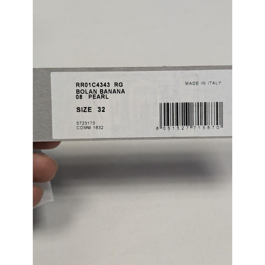 Rick Owens o1rshd1 Bolan Banana Zipper Pants in Pearl Size US 32 / EU 48 - 23 Thumbnail