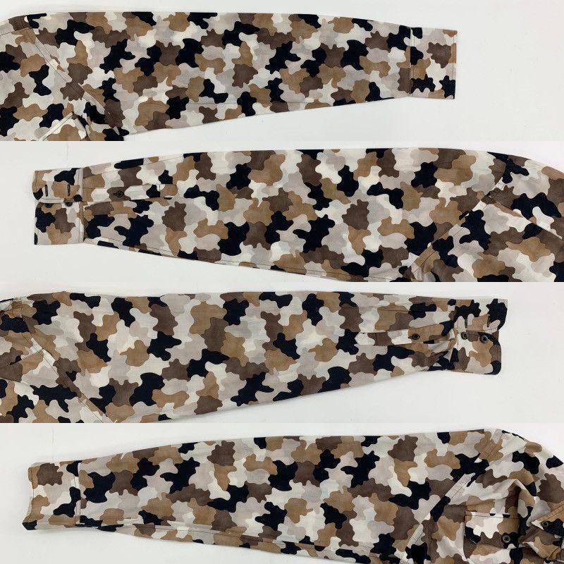 Prada Prada Camo Print Men Shirt Sz 40 15 3/4 UCM682 Size US M / EU 48-50 / 2 - 7 Thumbnail