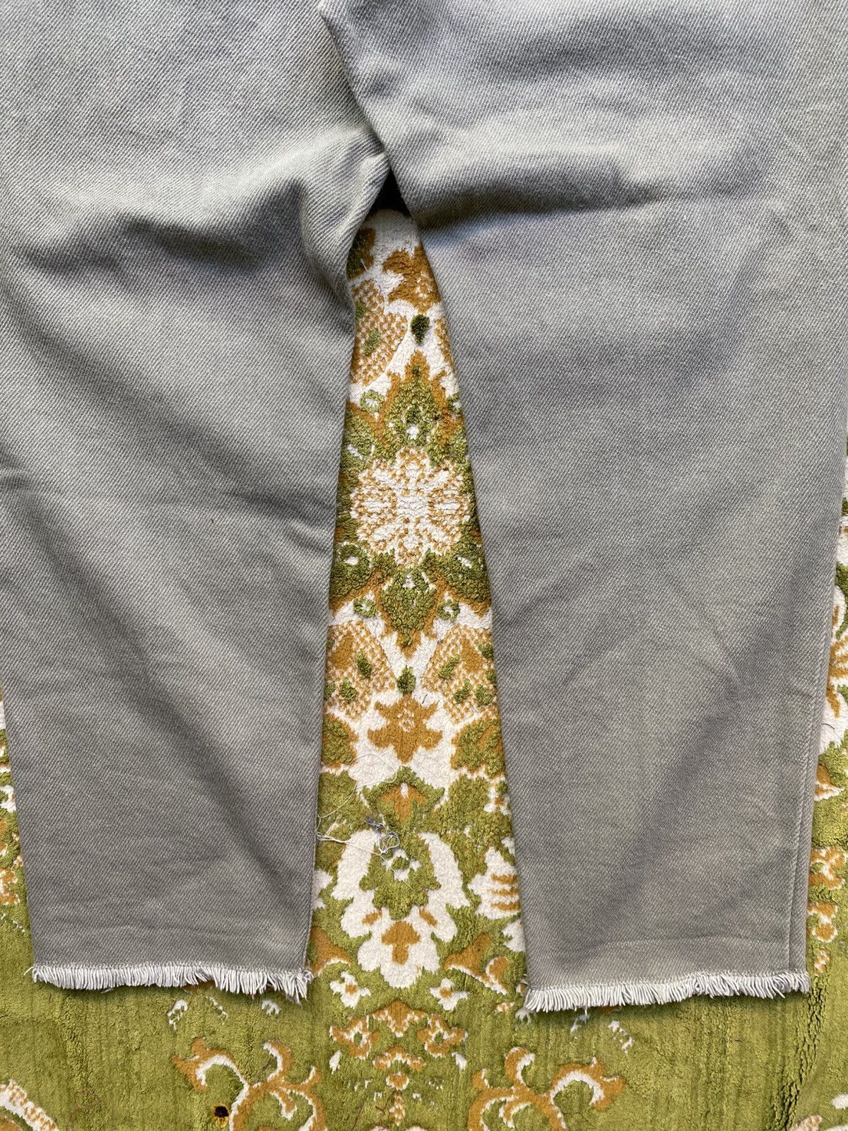 Johnbull Johnbull Kojima Japan Unite Tapered Jeans Pants Olive Green Size 31" - 9 Thumbnail