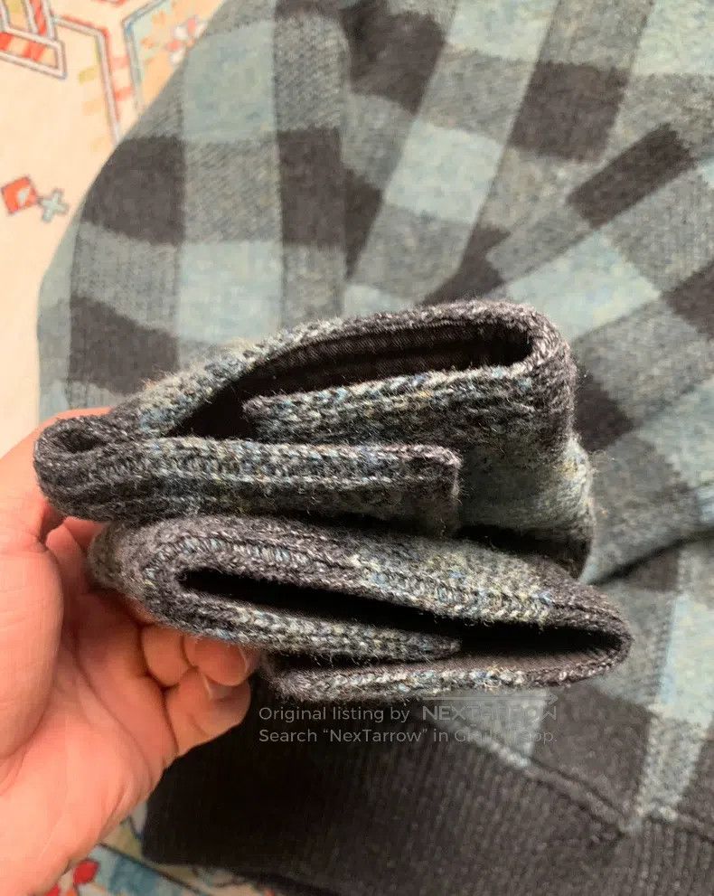 RRL Ralph Lauren RRL Ralph Lauren Classic blue-dyed wool checkered jacket Size US S / EU 44-46 / 1 - 7 Thumbnail