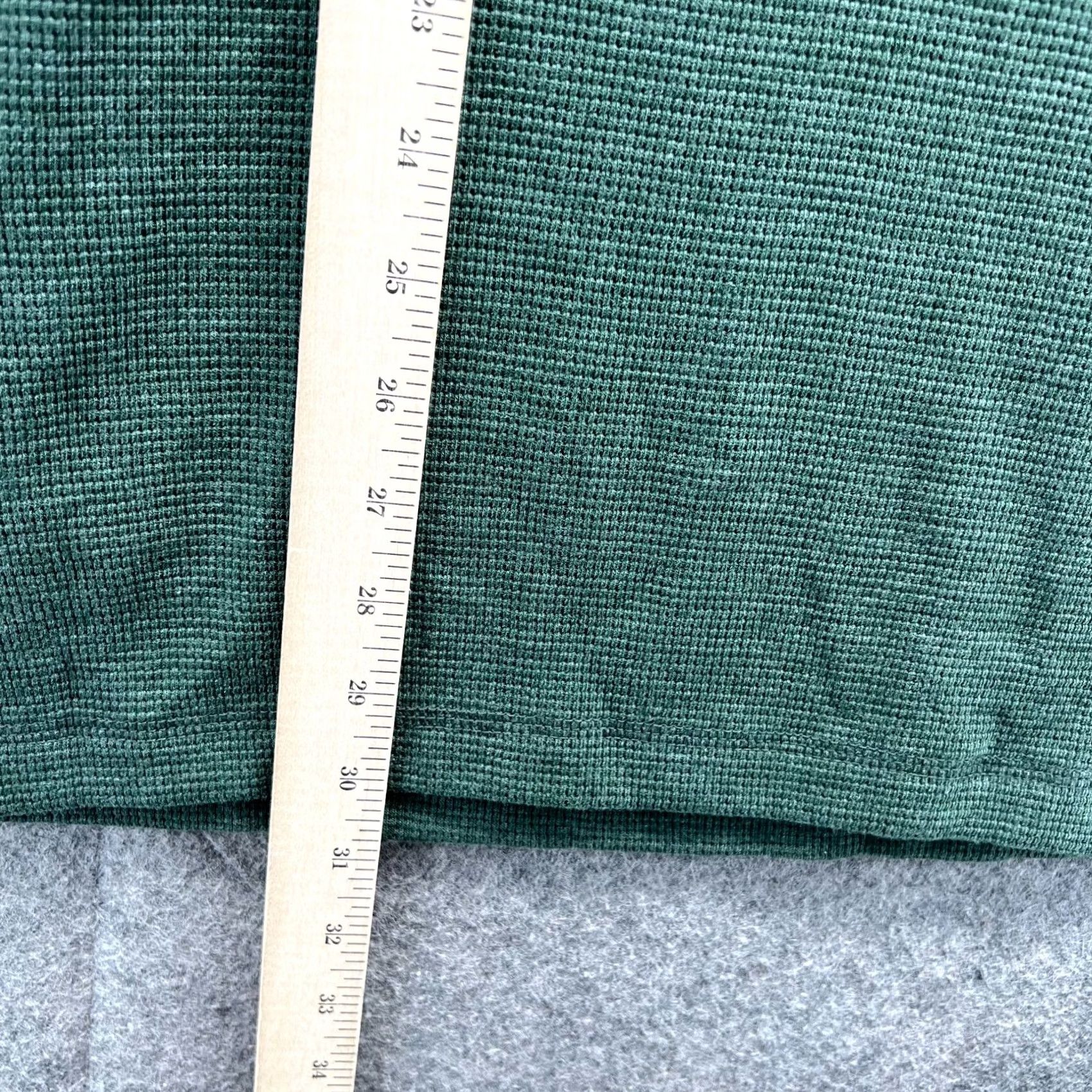 Eddie Bauer Eddie Bauer Shirt Mens XL Green Pullover Long Sleeve Crewneck Waffle Knit Shirt Size US XL / EU 56 / 4 - 6 Thumbnail