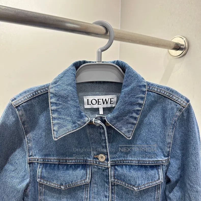 Loewe Loewe Blue logo embroidered notch lapel single-breasted Size XXS / US 00 / IT 34 - 3 Thumbnail