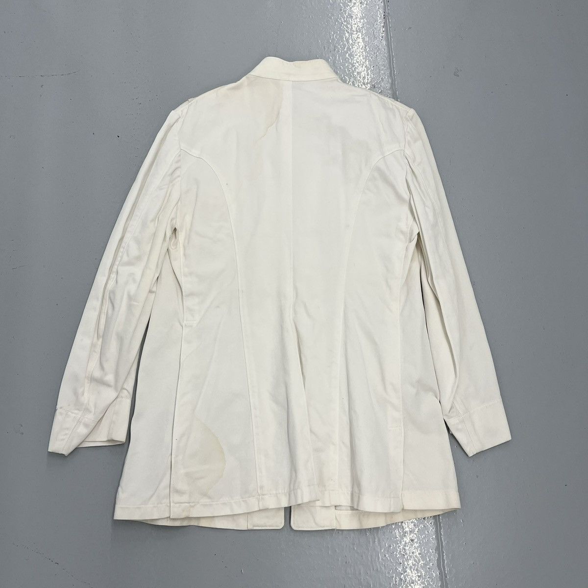 Other Vintage WW2 US Navy White Service Dress Shirt Jacket Size US S / EU 44-46 / 1 - 3 Thumbnail