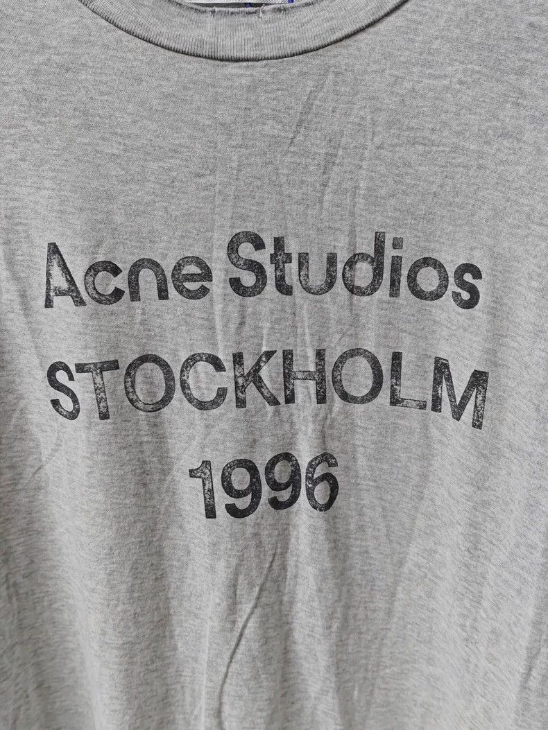 Acne Studios Acne Studios SS24 Letter 1996 Loose Solid Short Sleeve 2503 Size US S / EU 44-46 / 1 - 3 Thumbnail