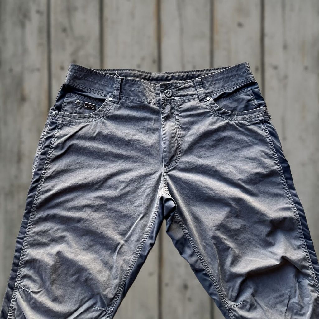 Vintage Kuhl Pants Mens 38x30 Gray Radikl Straight Fit Stretch Climbing Outdoor Hike Pants Carpenter Regular 30in Inseam Gray Mens Size US 38 / EU 54 - 1 Thumbnail