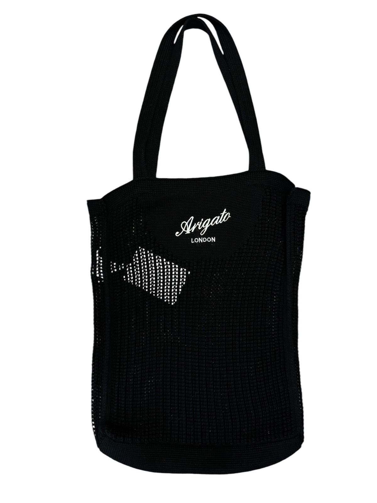Axel Arigato AXEL ARIGATO Black Grid Shopper Tote Size ONE SIZE - 2 Thumbnail