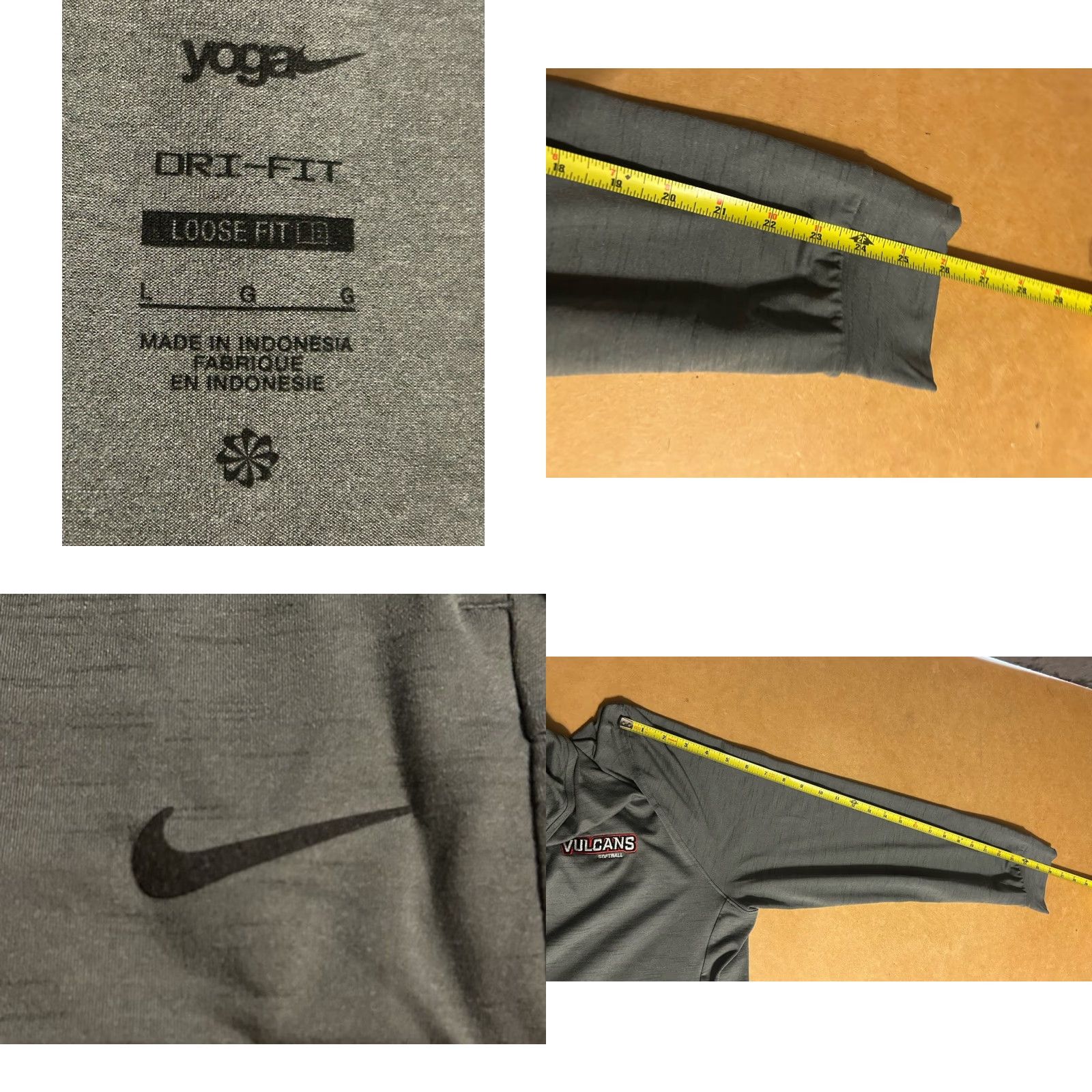 Nike Nike California University Of Pennsylvania Vulcans Softball Hoodie Women Large Size L / US 10 / IT 46 - 10 Thumbnail