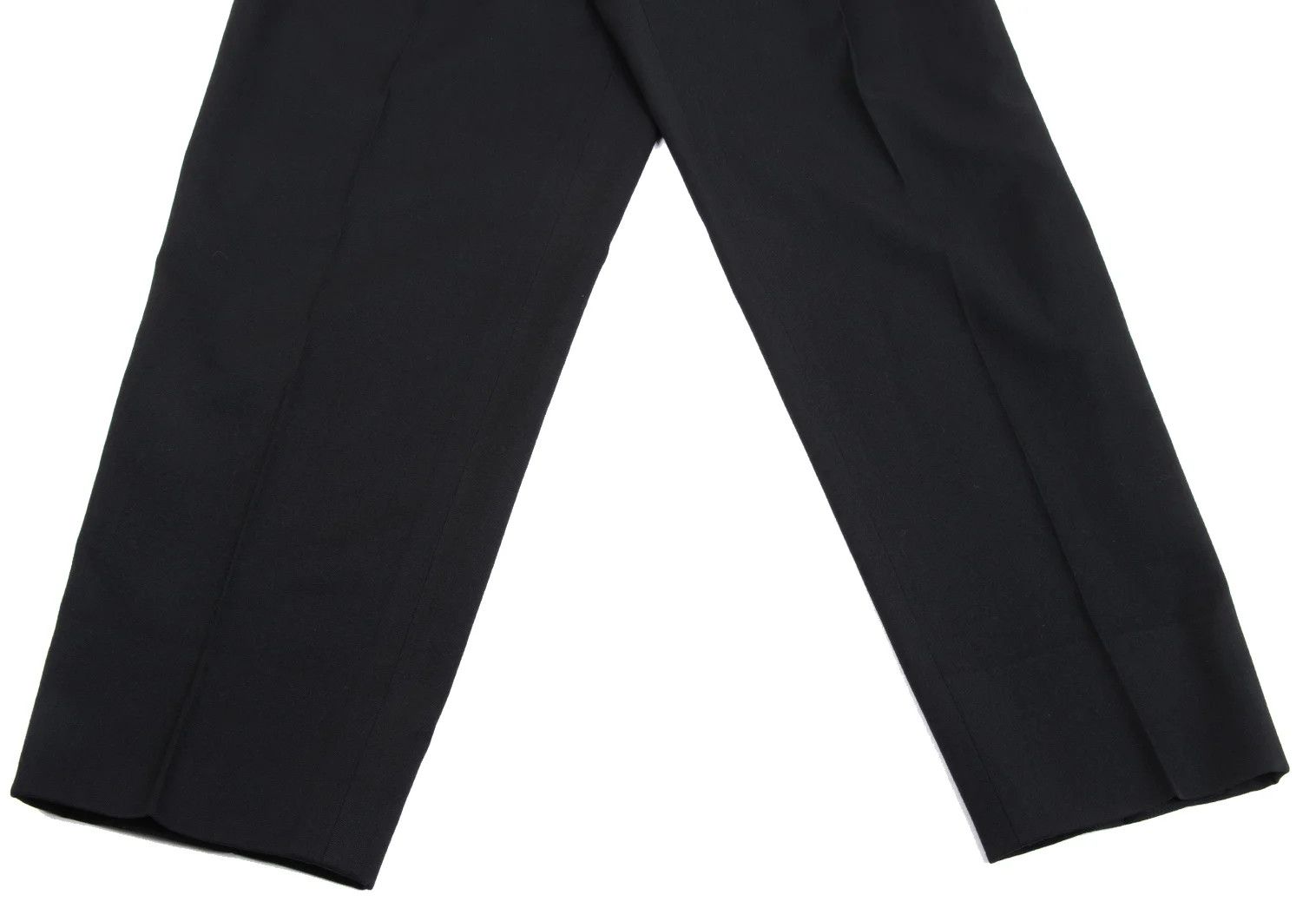 Jean Paul Gaultier Wool Tuck Wide Tapered Pants Black Size 50 Size US 34 / EU 50 - 8 Thumbnail
