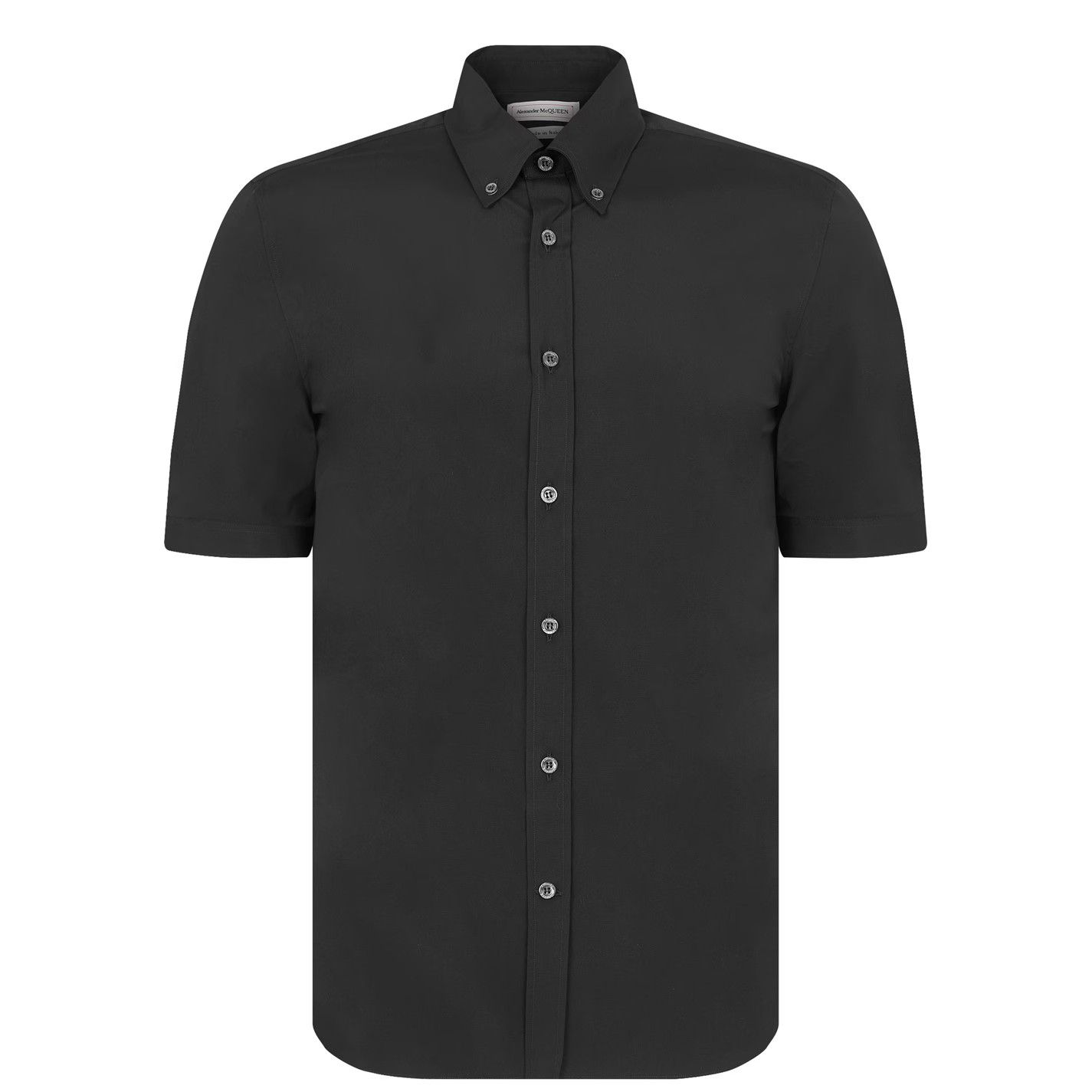 Alexander McQueen o1g2r1mq0326 Brad Pitt Shirt in Black Size US XS / EU 42 / 0 - 1 Thumbnail