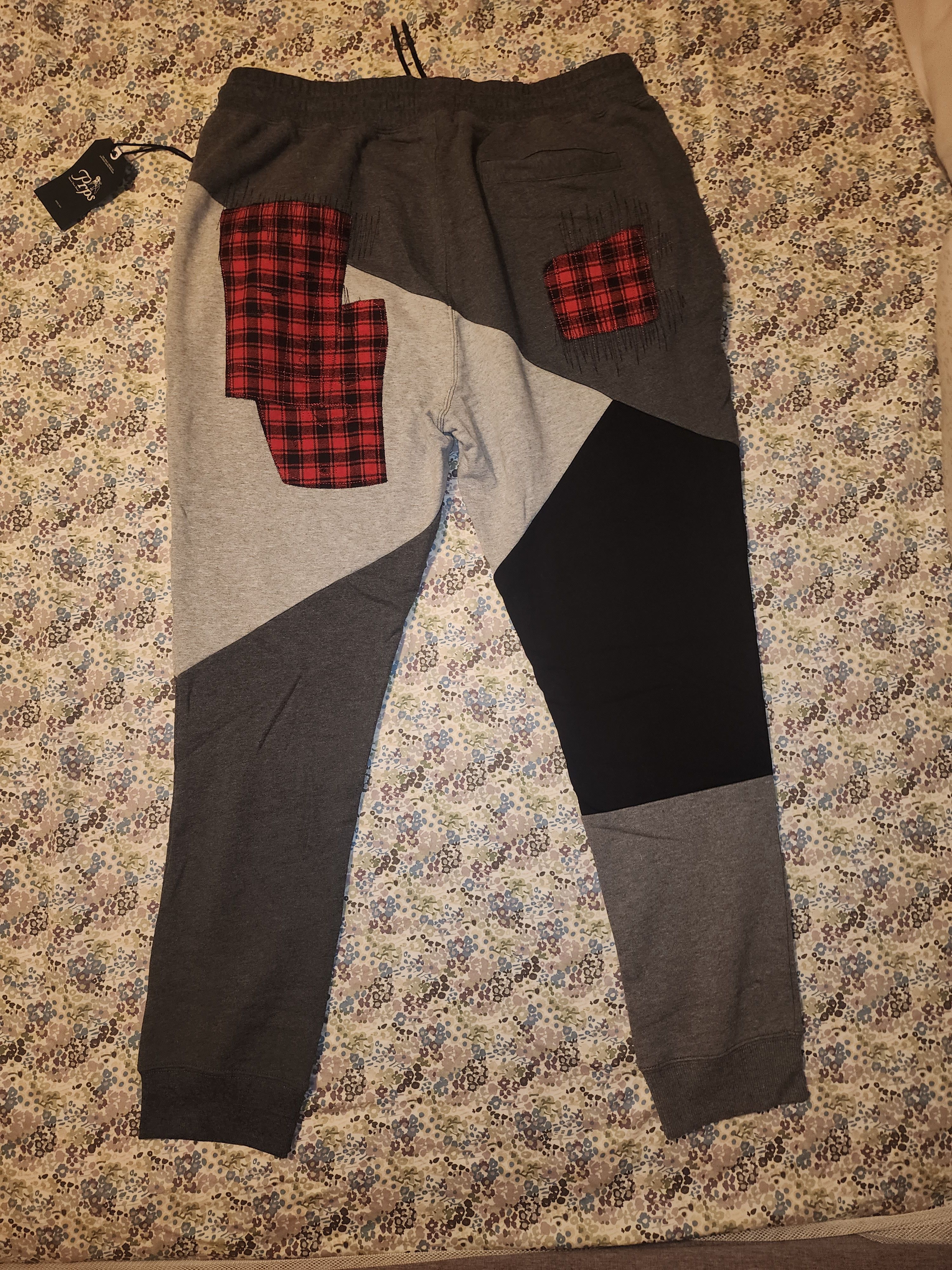 Prps Prps Men's Patchwork Joggers Size XXL Size US 41 - 4 Thumbnail
