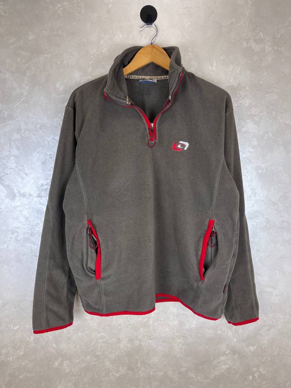 O'Neill O’Neill Fleece Jacket Polyester Size L Grey 1/4 Zip Logo Size US L / EU 52-54 / 3 - 2 Thumbnail