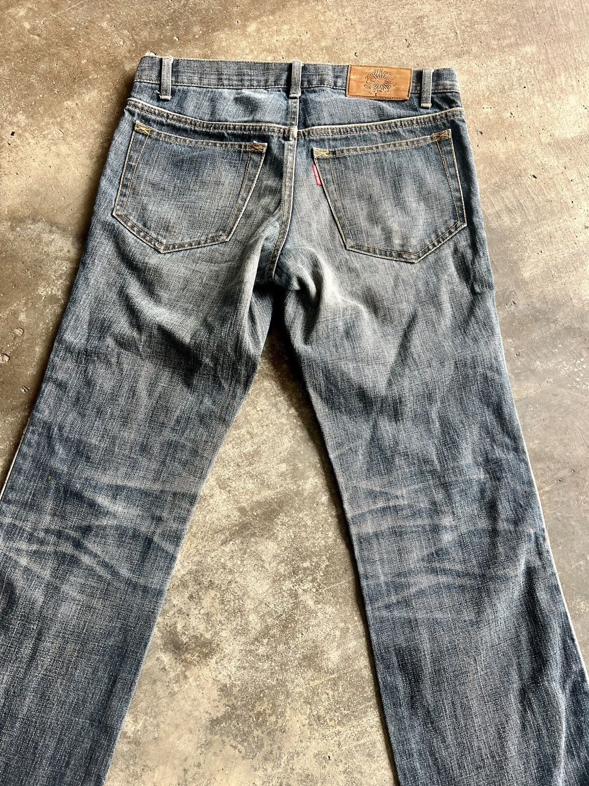 Tornado Mart Tornado Mart Clawmark Bootcut Jeans Size US 32 / EU 48 - 16 Thumbnail