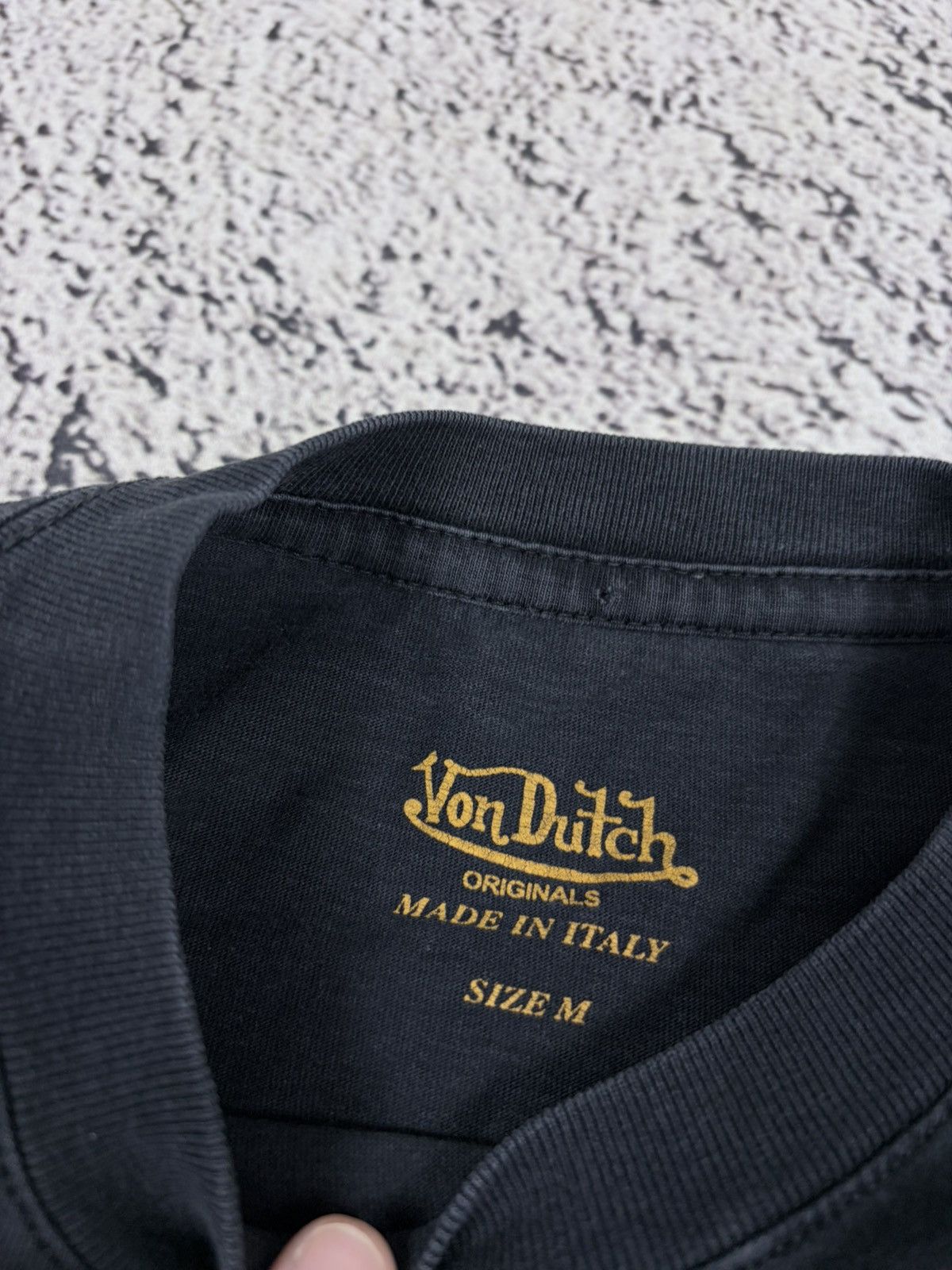 Von Dutch Vintage Von Dutch Made In Italy Spellout Long Sleeve M Size M / US 6-8 / IT 42-44 - 5 Thumbnail
