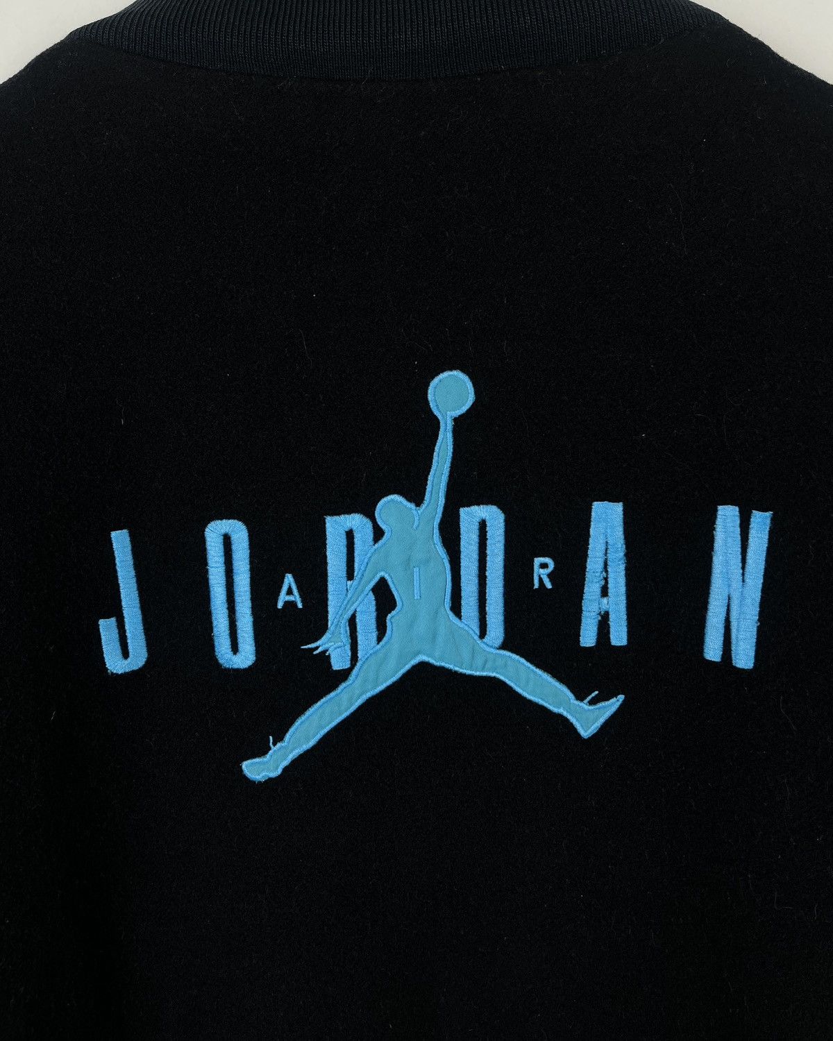 Jordan Brand Vintage 90s Nike Air Jordan Flight Bomber Jacket - Big Logo Size US L / EU 52-54 / 3 - 5 Thumbnail