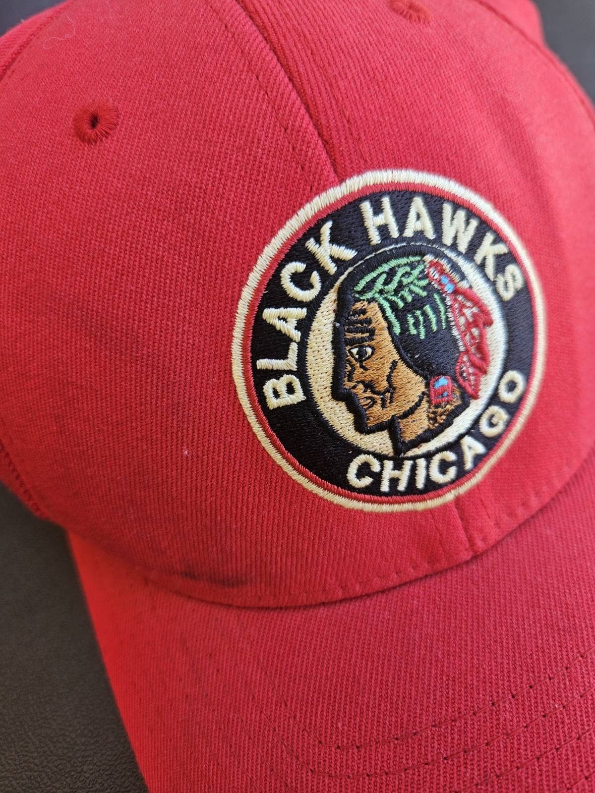 Reebok Chicago Blackhawks 2009 Winter Classic Reebok Hat Size ONE SIZE - 2 Thumbnail