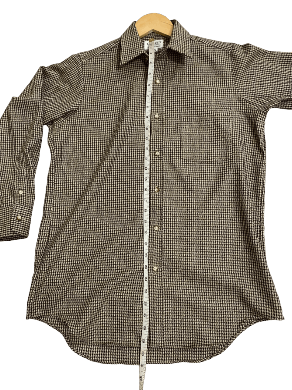 Lanvin Lanvin Mohair Small Checked Button Down Size US M / EU 48-50 / 2 - 8 Thumbnail