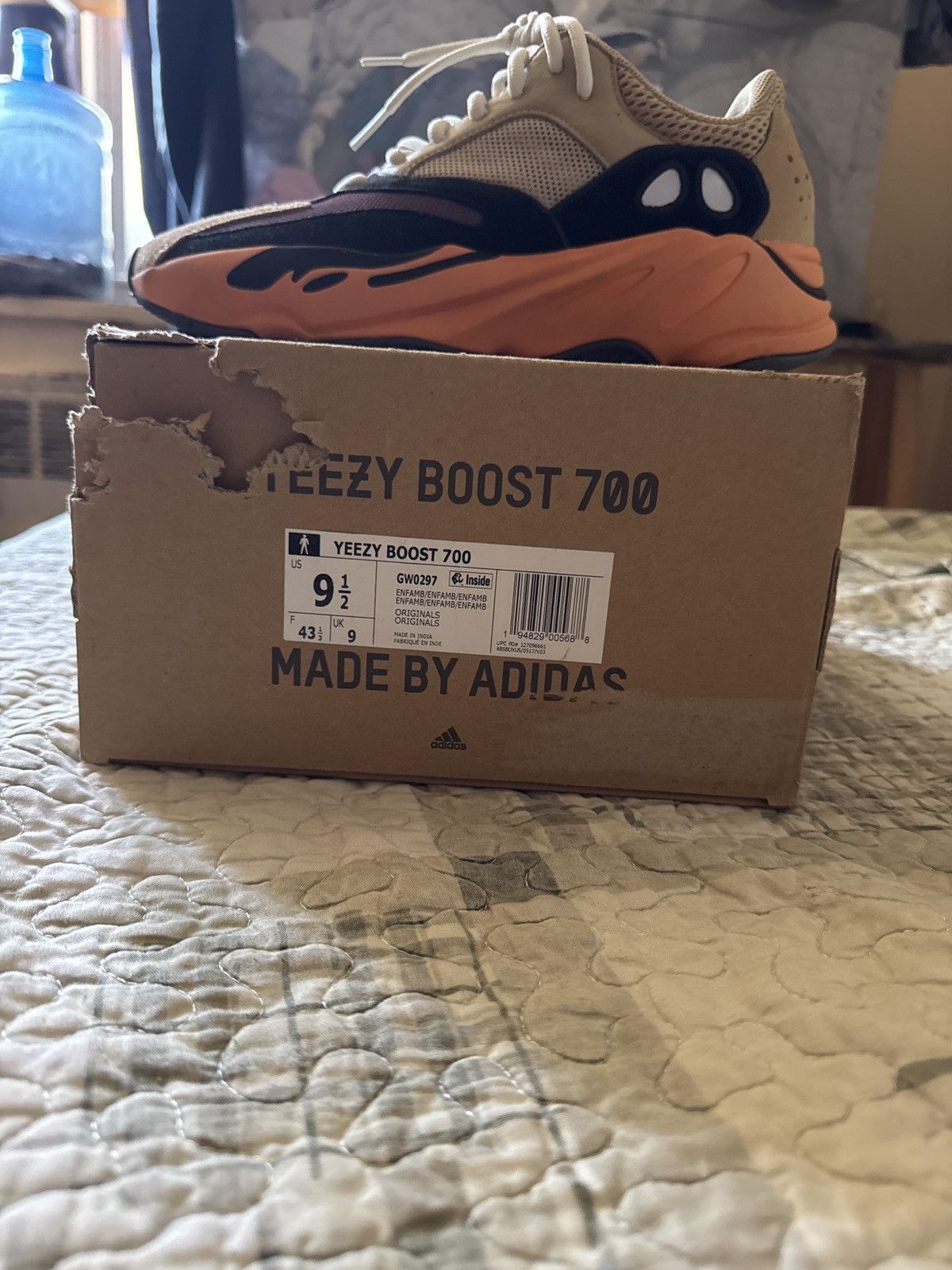 Yeezy Yeezy 700 Enflamed Amber Size US 9.5 / EU 42-43 - 9 Thumbnail