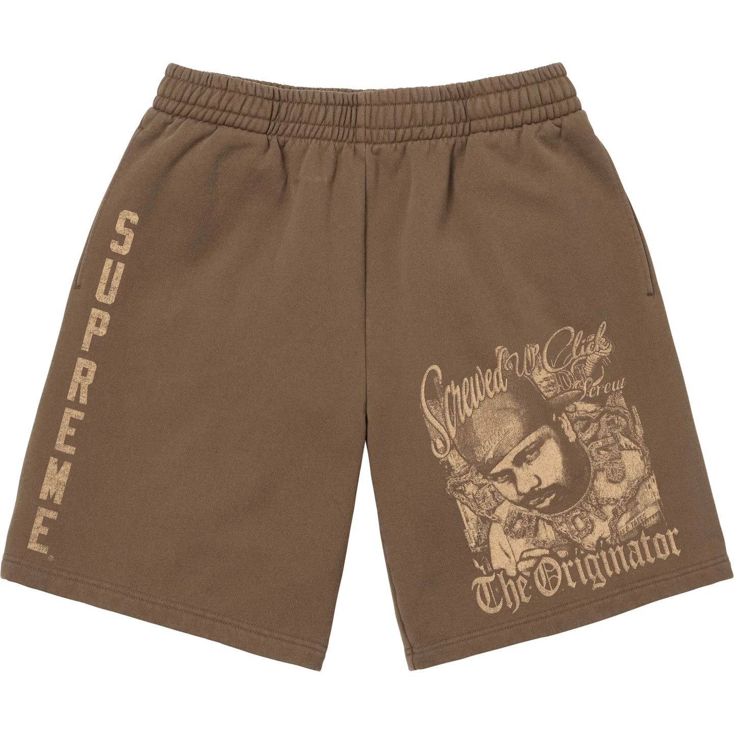 Supreme Supreme Baggy Snakeskin Leather Shorts 30 | Grailed