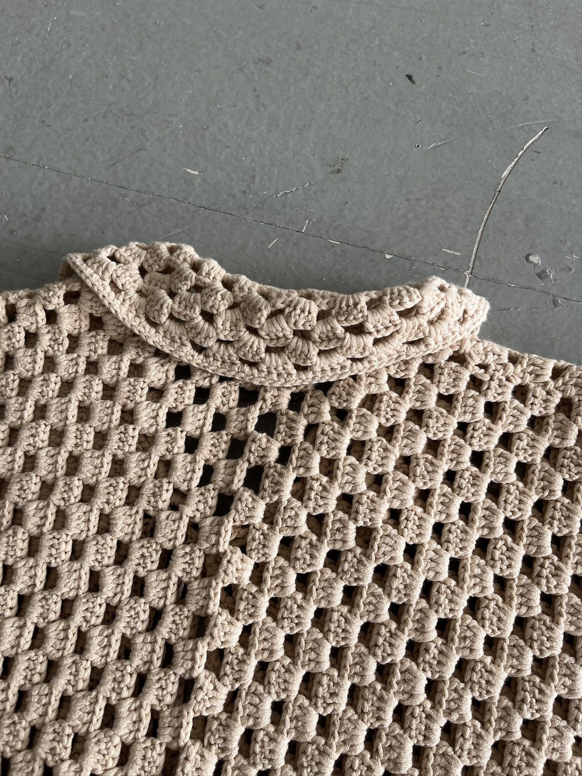 No Maintenance No Maintenance Mesh Crochet Shirt (unisex) Size US XS / EU 42 / 0 - 12 Thumbnail