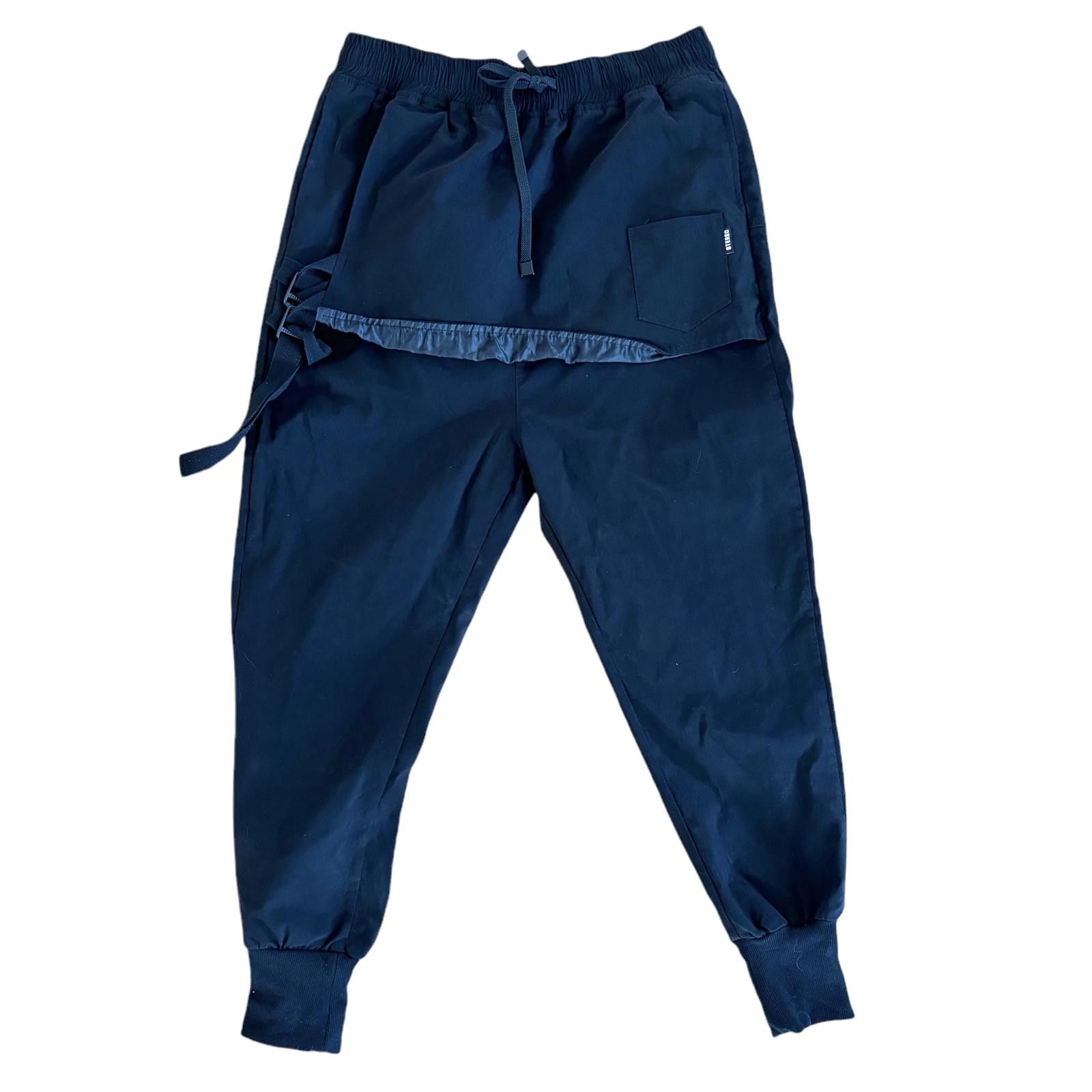 Designer Men's Stereo Elastic Waistband Skirt Track Pants Size 2XL Size US 40 / EU 56 - 1 Thumbnail