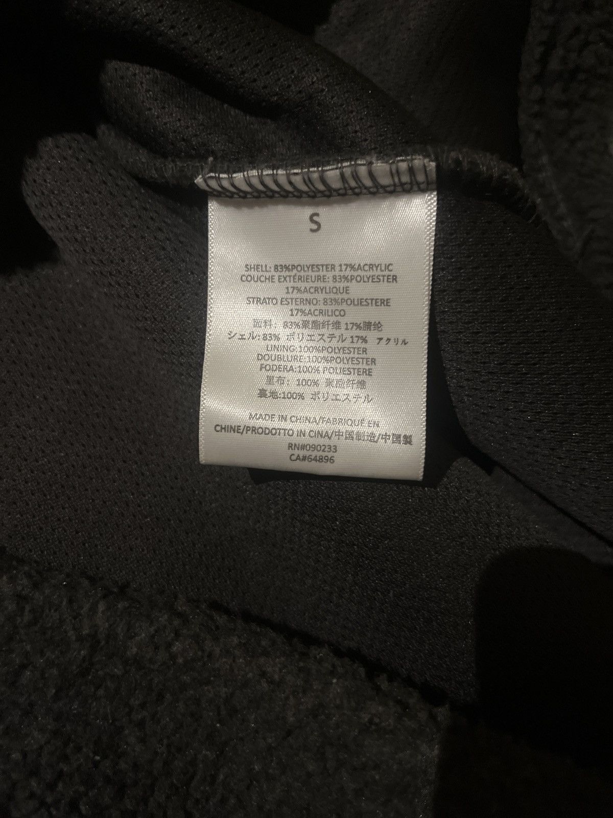 Essentials Fear Of God Essentials Polar Fleece Half Zip Black Size US S / EU 44-46 / 1 - 11 Thumbnail