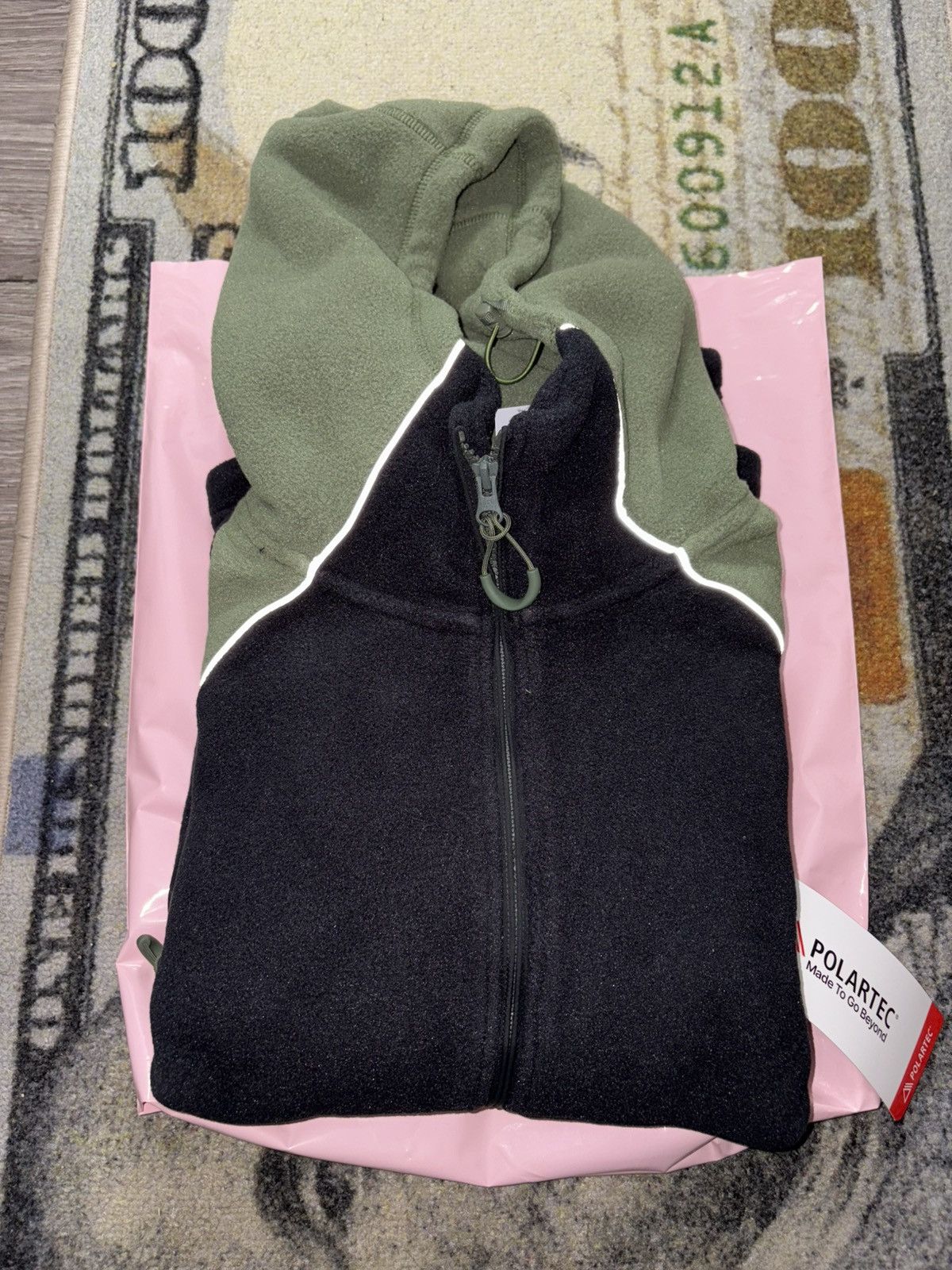 Palace × Polartec Palace Polartec Jacket Olive Black Size US M / EU 48-50 / 2 - 1 Thumbnail