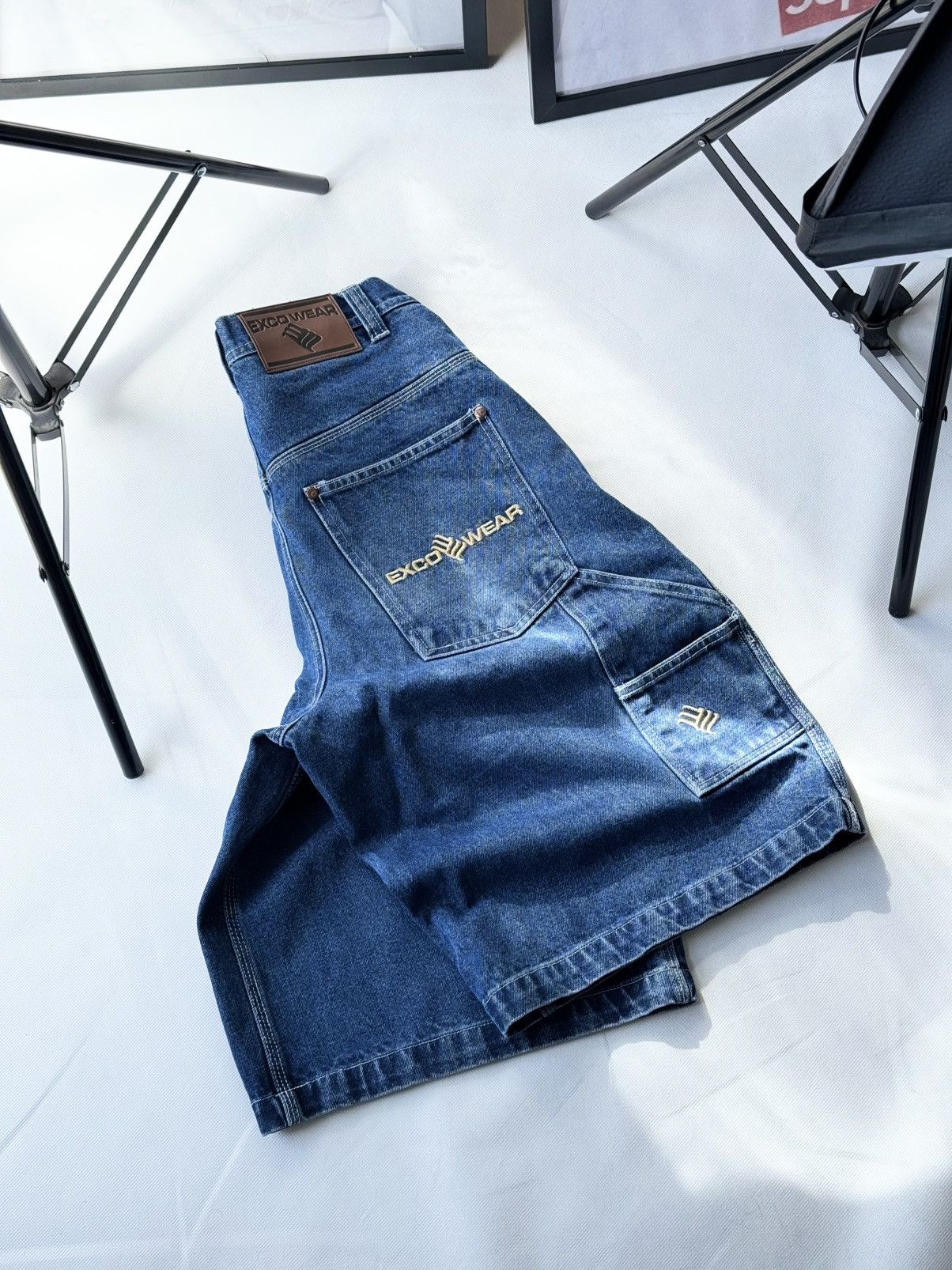 JNCO Crazy vintage 90’s Exco Wear jeans baggy jnco baggy jorts Size US 28 / EU 44 - 11 Thumbnail