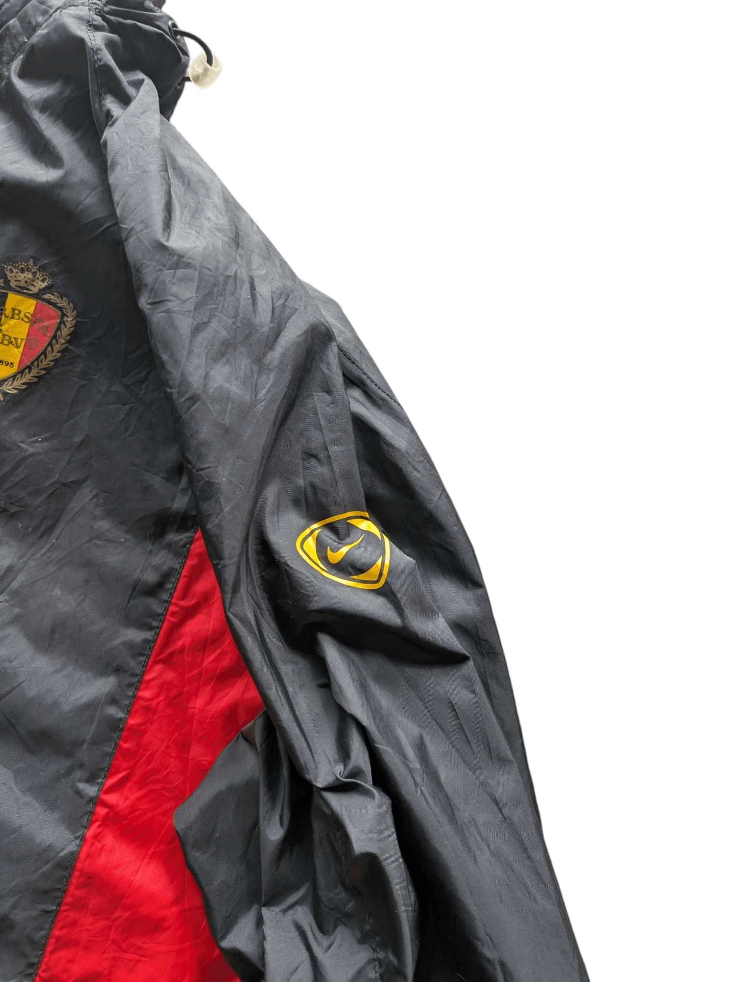 Nike Vintage 2002-04 Belgium Football Windbreaker Size US L / EU 52-54 / 3 - 10 Thumbnail