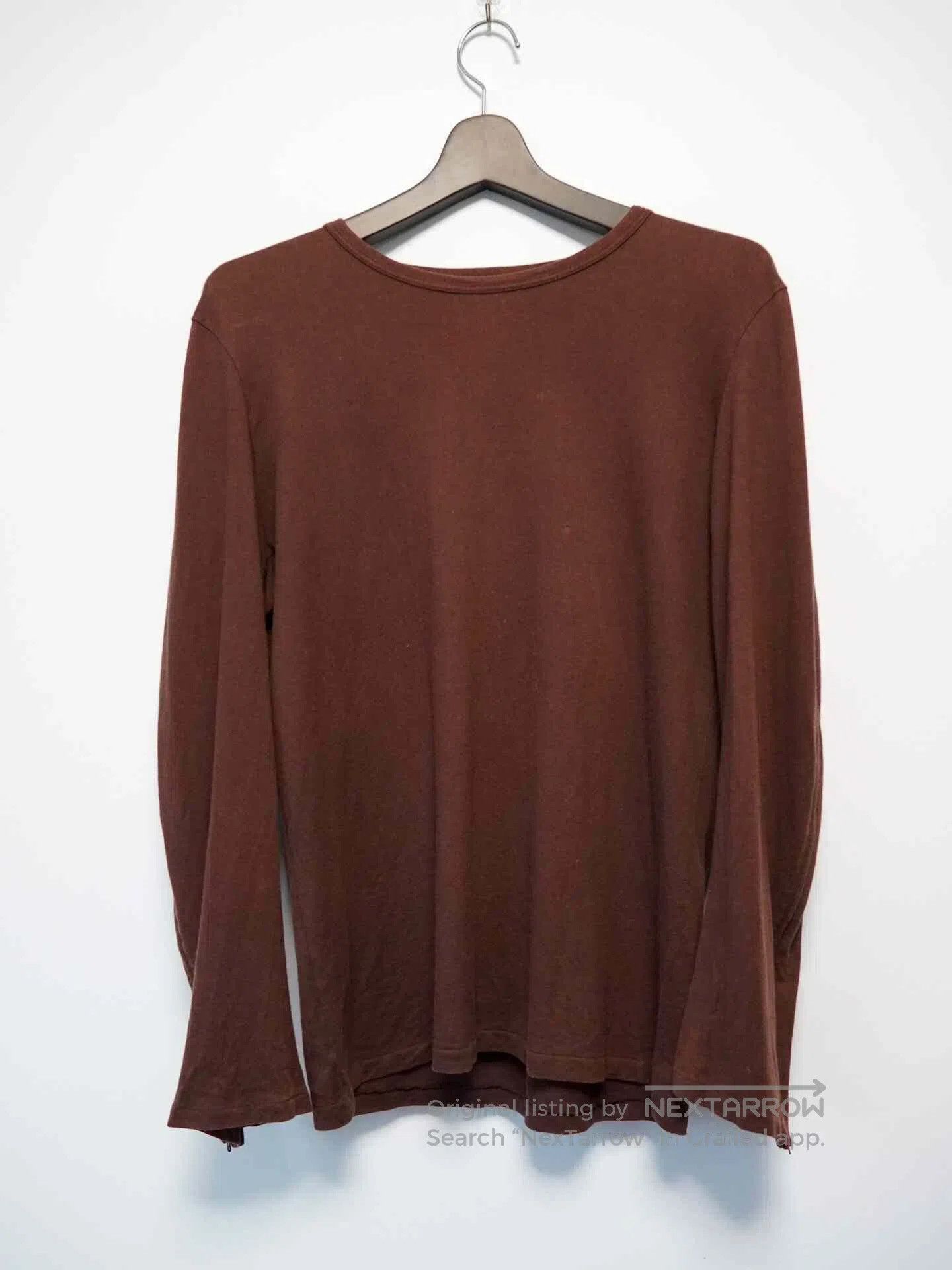 Yohji Yamamoto Yohji Yamamoto 2004AW Back Zip Longsleeve. Size US L / EU 52-54 / 3 - 5 Thumbnail