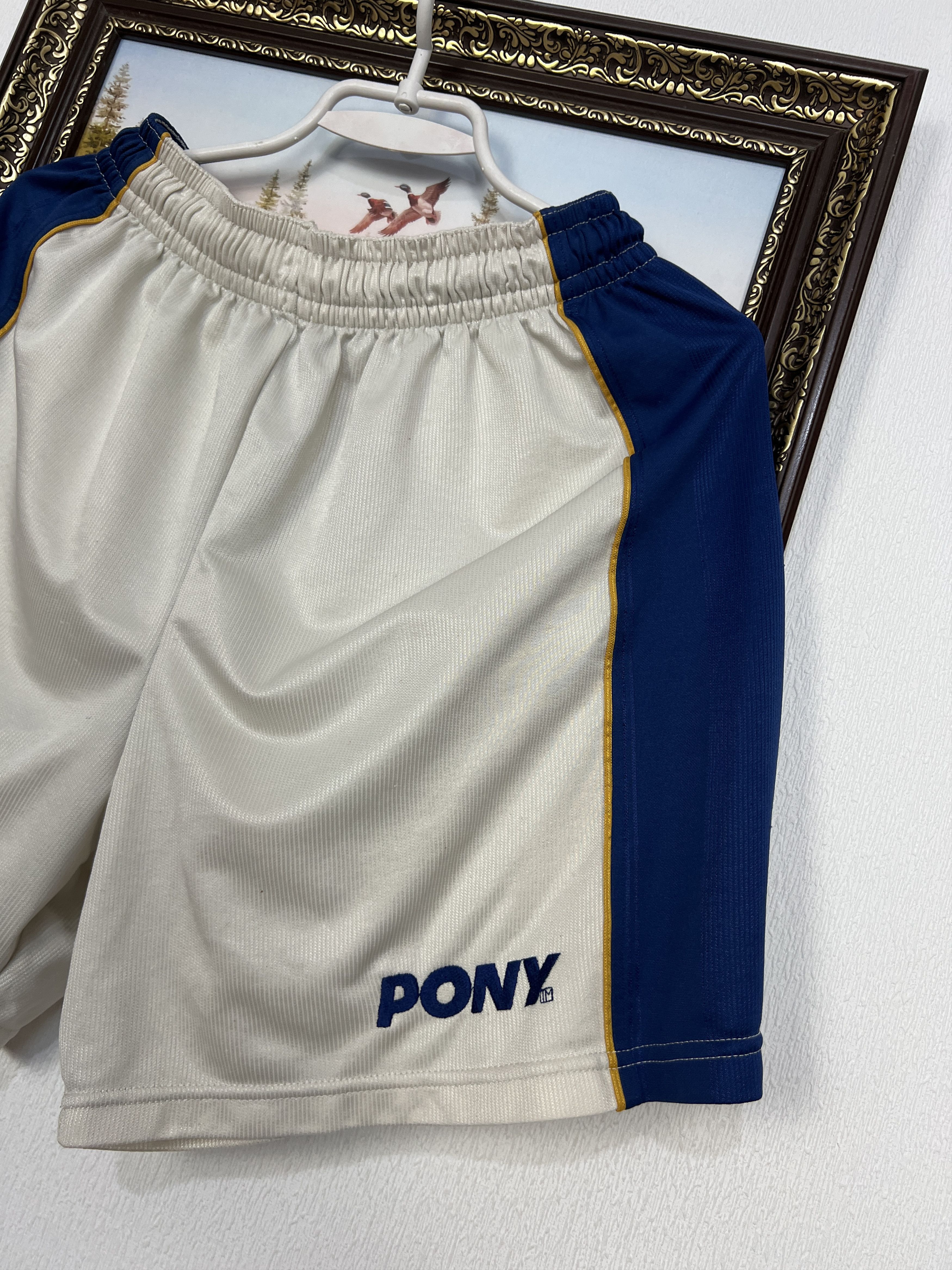 PONY Vintage Tottenham Hotspur Football Shorts Soccer Athletic Size US 34 / EU 50 - 2 Thumbnail