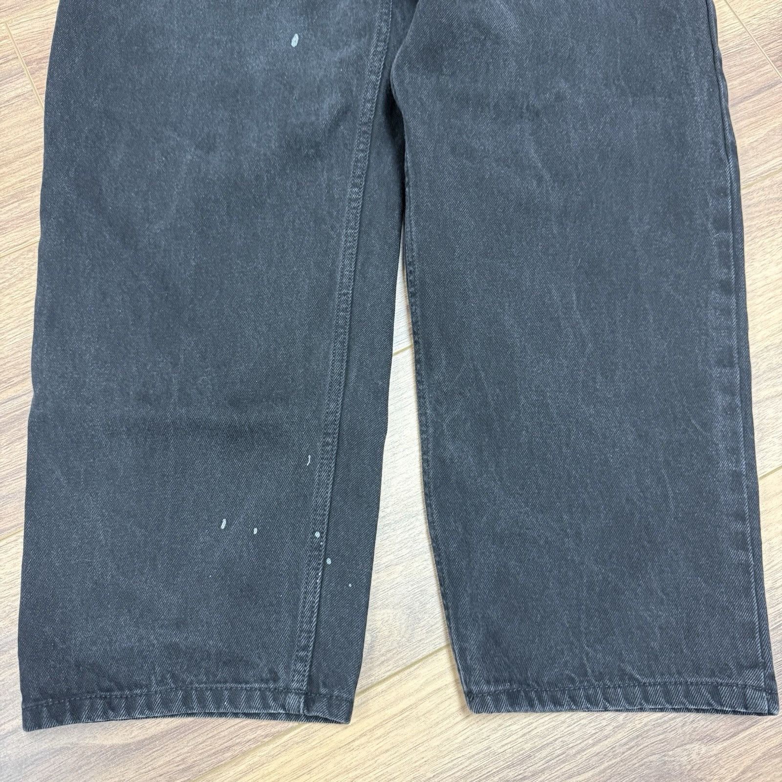 La Gear Vintage LA Gear Baggy Jeans Mens 36 Black Skate Streetwear ( Size US 36 / EU 52 - 3 Thumbnail