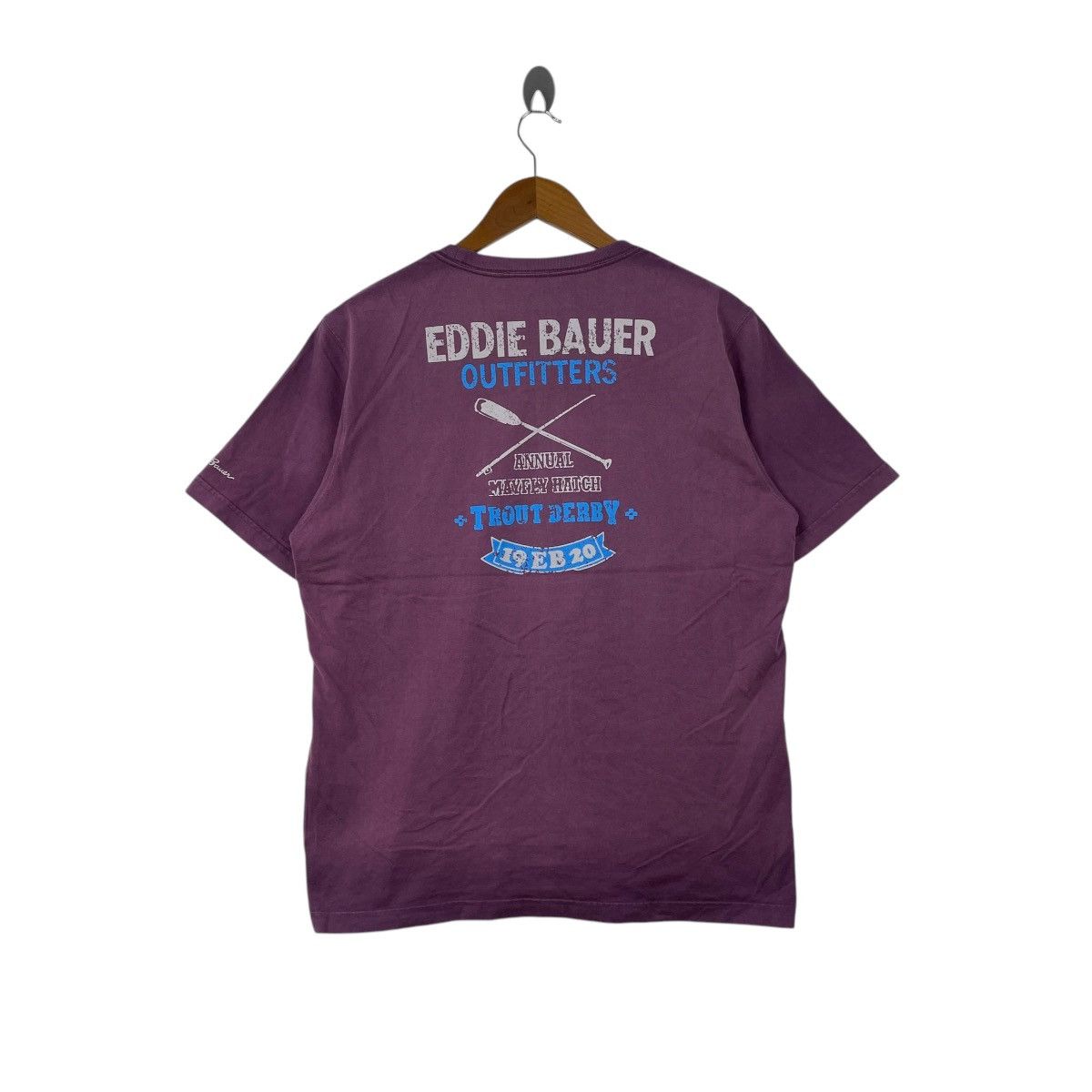 Eddie Bauer Eddie Bauer Trout Derby Tee Shirt Size US L / EU 52-54 / 3 - 1 Thumbnail