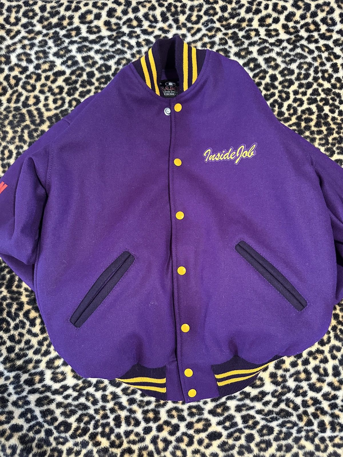 Other RARE Inside Job Varsity Jacket sz XS Size US XS / EU 42 / 0 - 4 Thumbnail