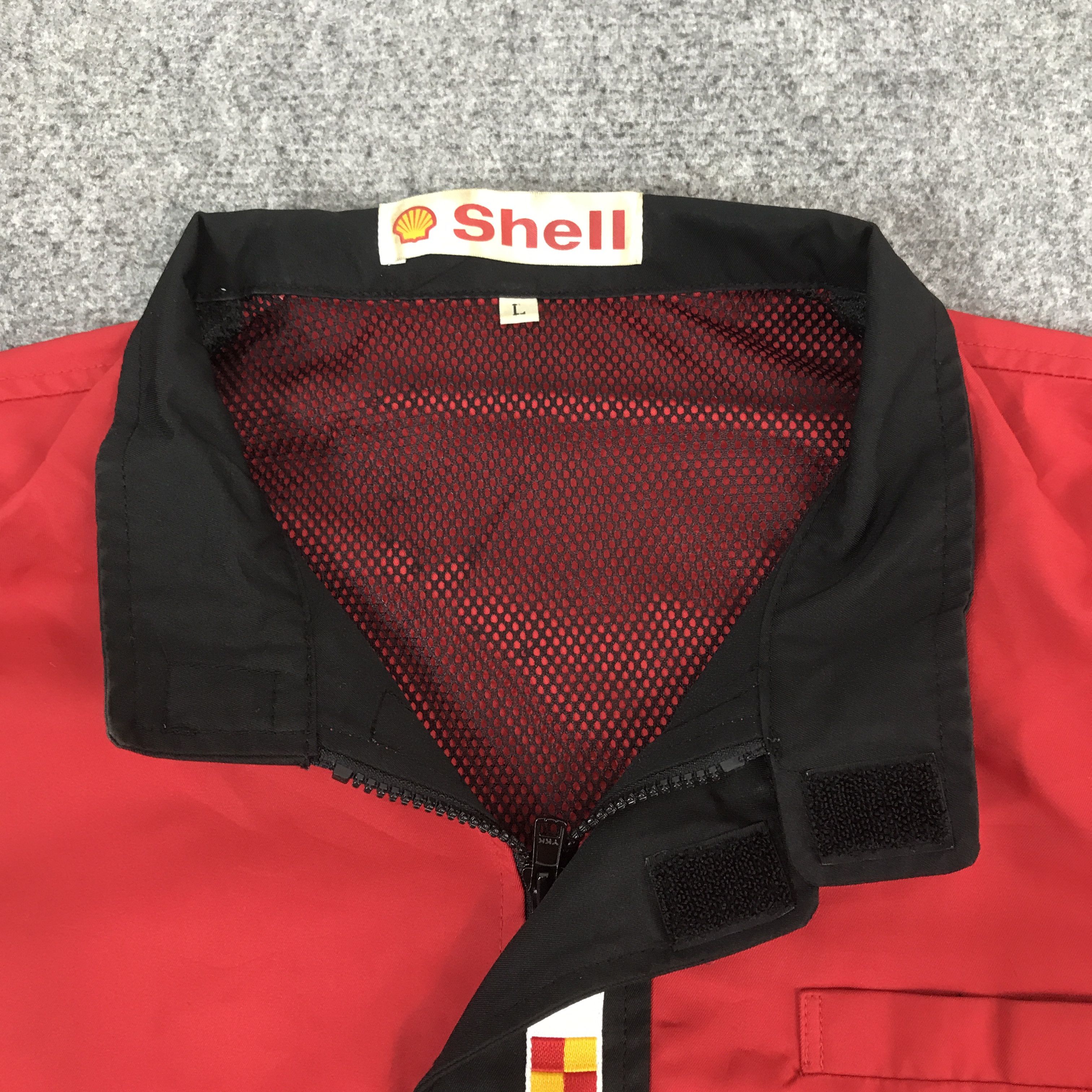 Other SHELL racing Zipper Worker jacket Size US L / EU 52-54 / 3 - 8 Thumbnail