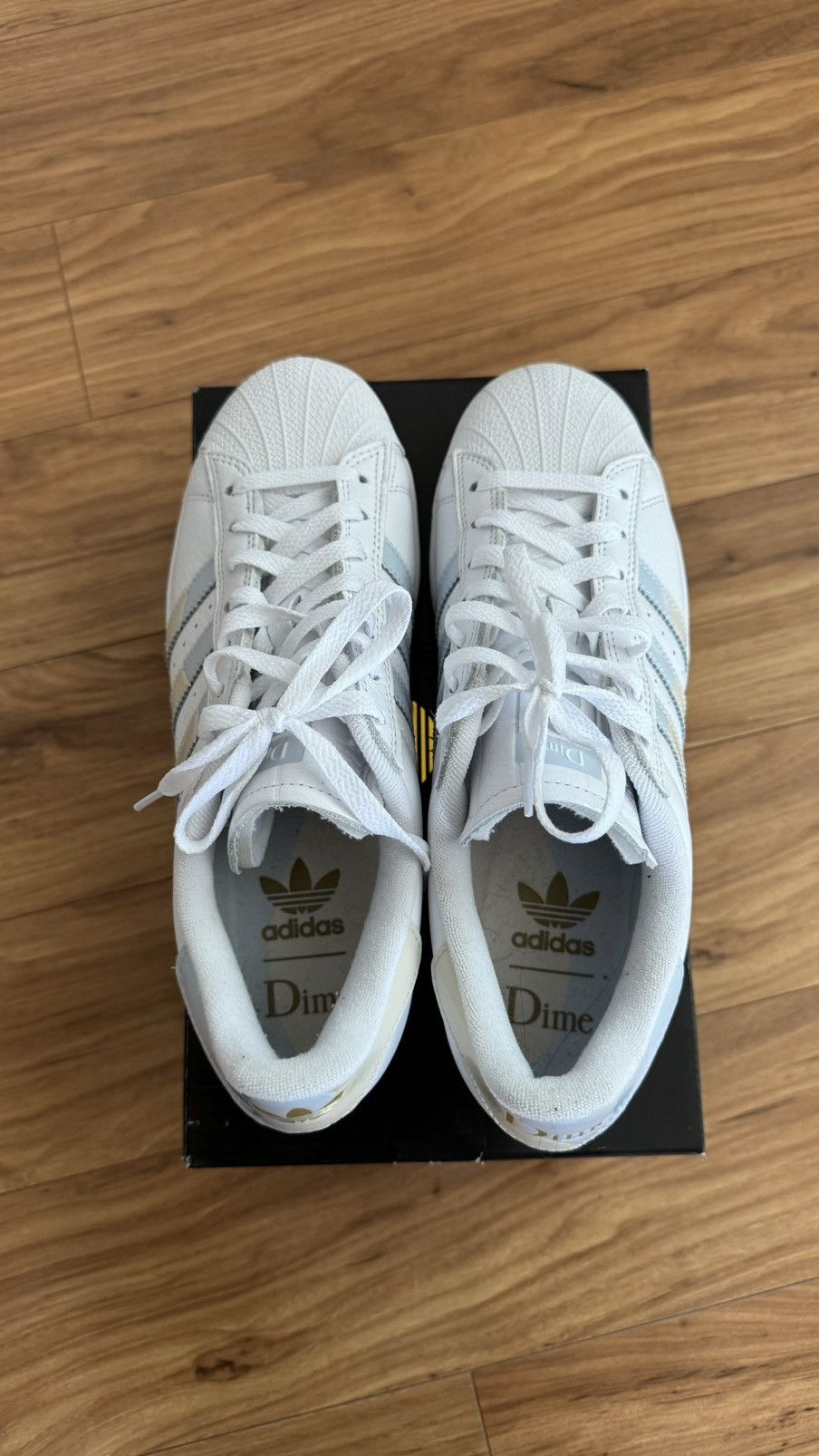 adidas gazelle silver green womens Dime x Adidas Stan Smith Shoes, White/Green main image 1