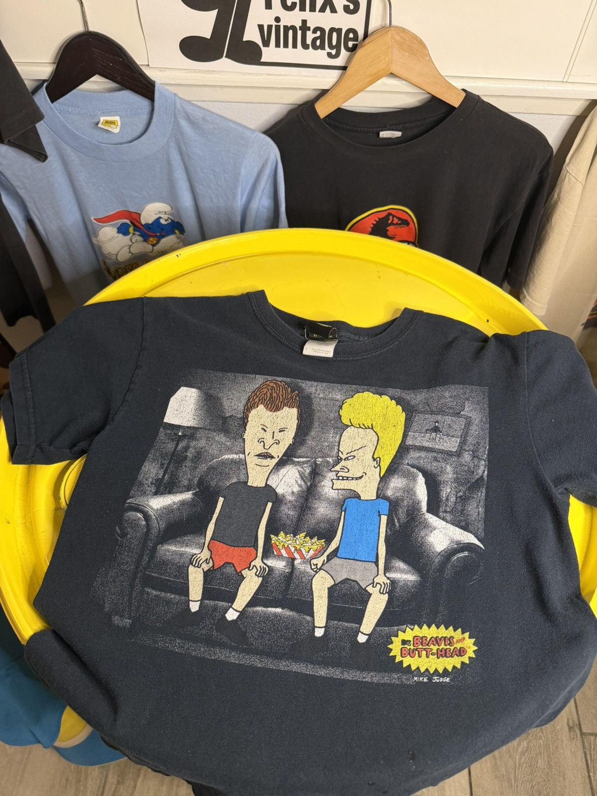 Vintage 1990s beavis and butt-head T-Shirt Size US M / EU 48-50 / 2 - 4 Thumbnail