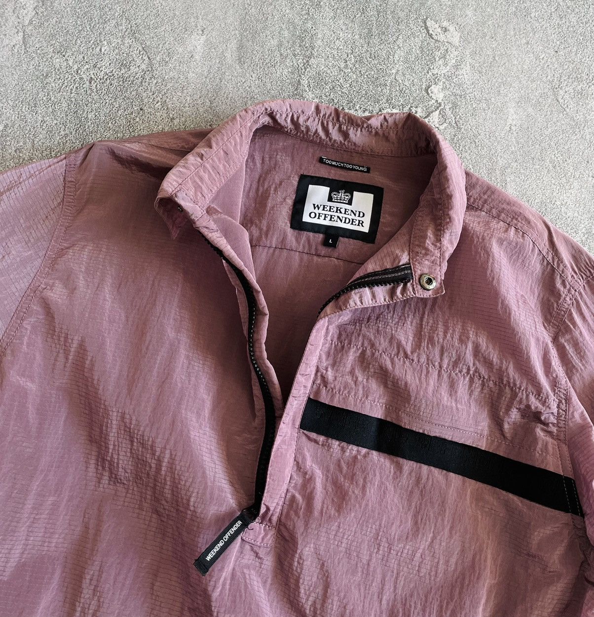 Weekend Offender Weekend Offender Usman Overshirt Smock Foxglove Men’s Jacket Size US L / EU 52-54 / 3 - 14 Thumbnail