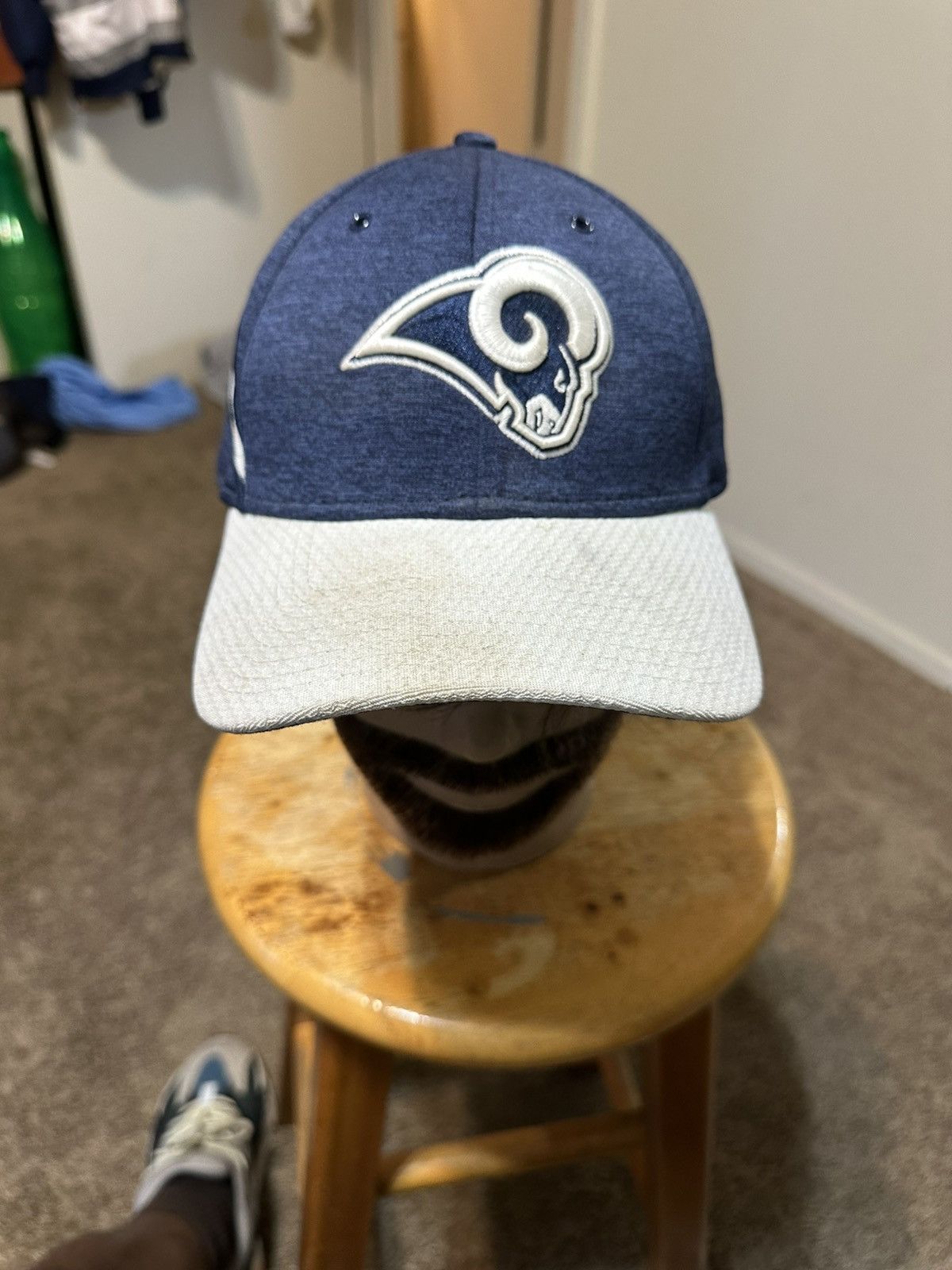 NFL Vintage NFL Los Angeles Rams “triple blue” hat 00s Size ONE SIZE - 2 Thumbnail