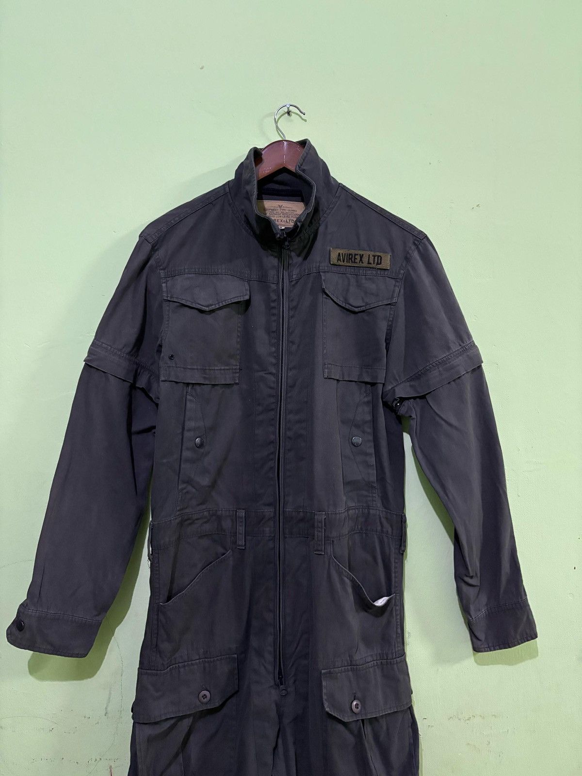 Avirex × Vintage vintage Avirex Jumpsuits Coverall Saipan B-29's Big Logo Size US 32 / EU 48 - 3 Thumbnail