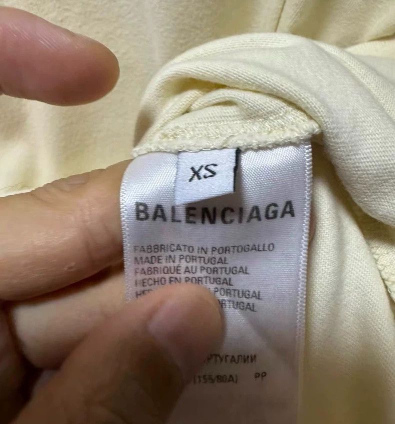Balenciaga Balenciaga Embroidered cola round neck short sleeve Size US XS / EU 42 / 0 - 4 Thumbnail