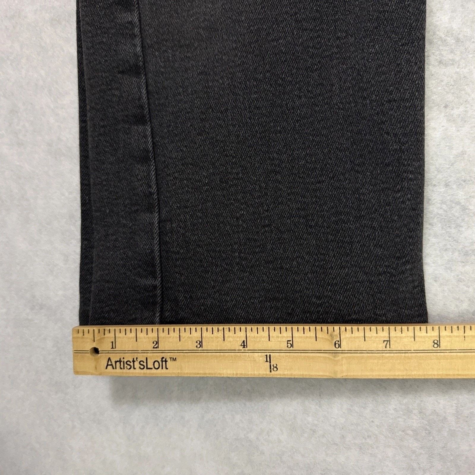 Levi's Levi’s Ribcage Straight Ankle Jeans Women Size 28 Black Size 28" / US 6 / IT 42 - 7 Thumbnail
