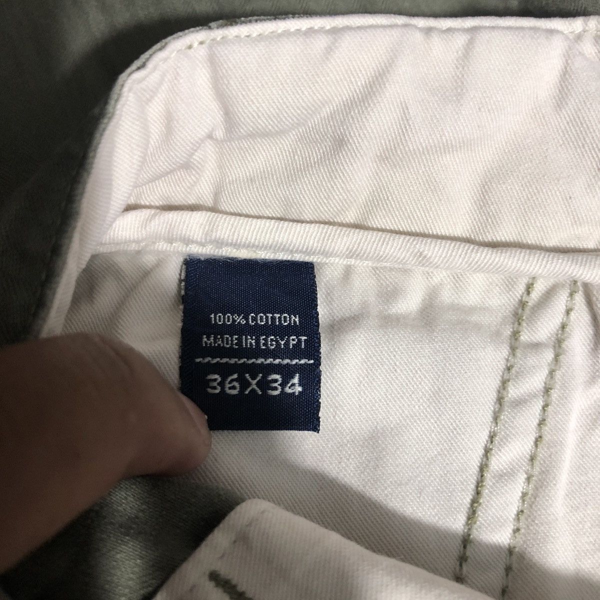Oshkosh Y2k baggy OSHKOSH OLIVE GREEN WORKWEAR PANTS Size US 36 / EU 52 - 7 Thumbnail