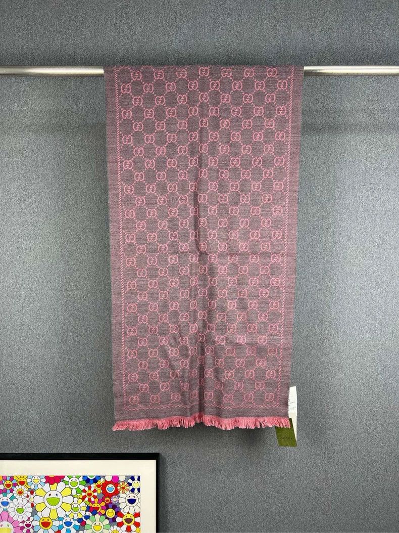 Gucci Gucci Old flower full LOGO scarf 2503-Nextarrow Size ONE SIZE - 1 Thumbnail