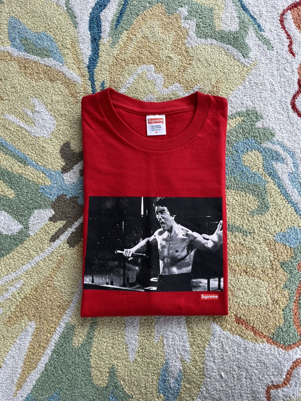 Supreme Supreme Bruce Lee Enter The Dragon Tee FW13 Red | Grailed