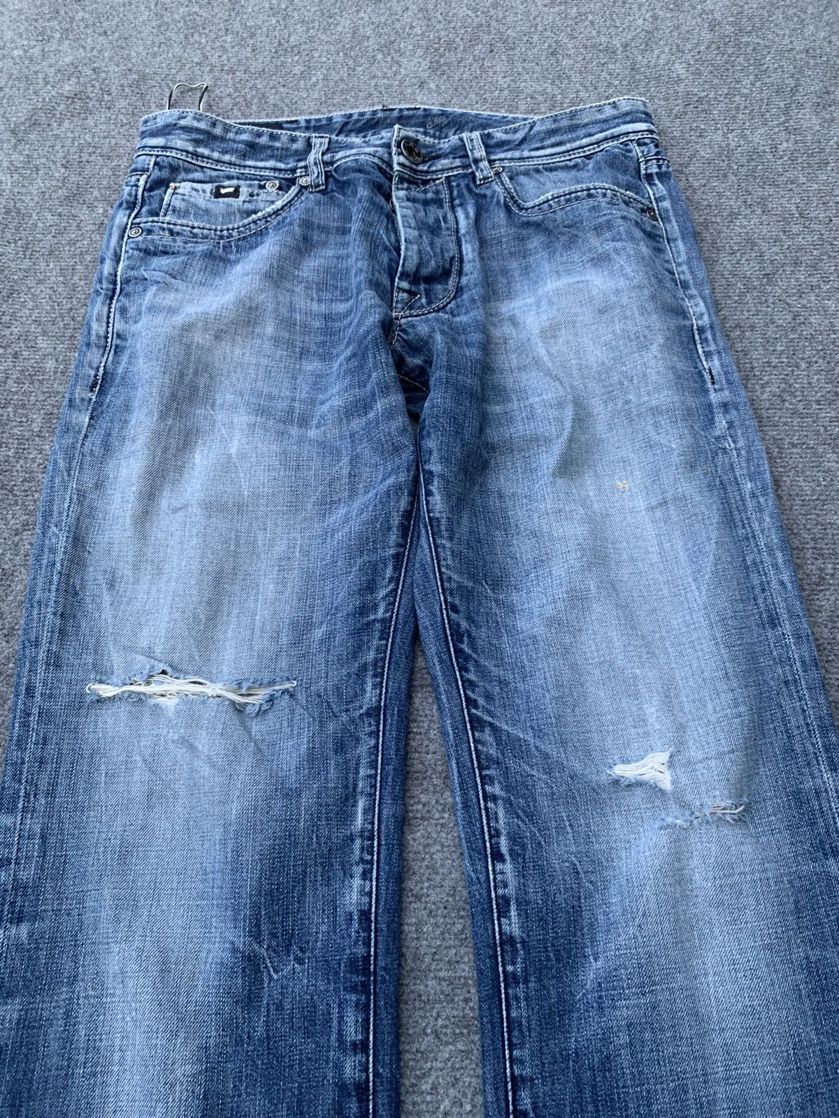 GAS Distressed Gas jeans.made in Italy Size US 32 / EU 48 - 3 Thumbnail