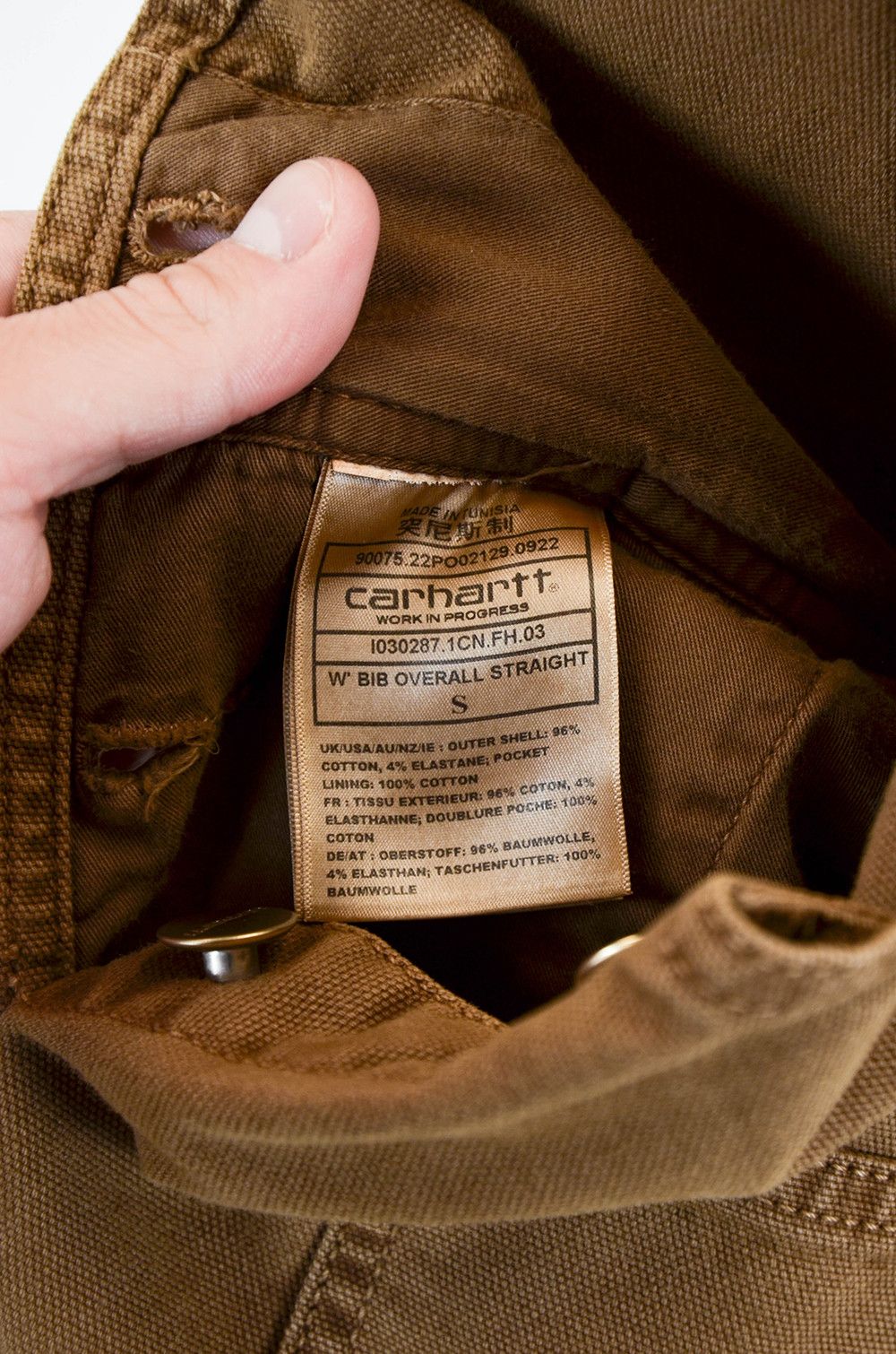 Carhartt Carhartt WIP Hamilton Brown Overalls S Size US 32 / EU 48 - 11 Thumbnail