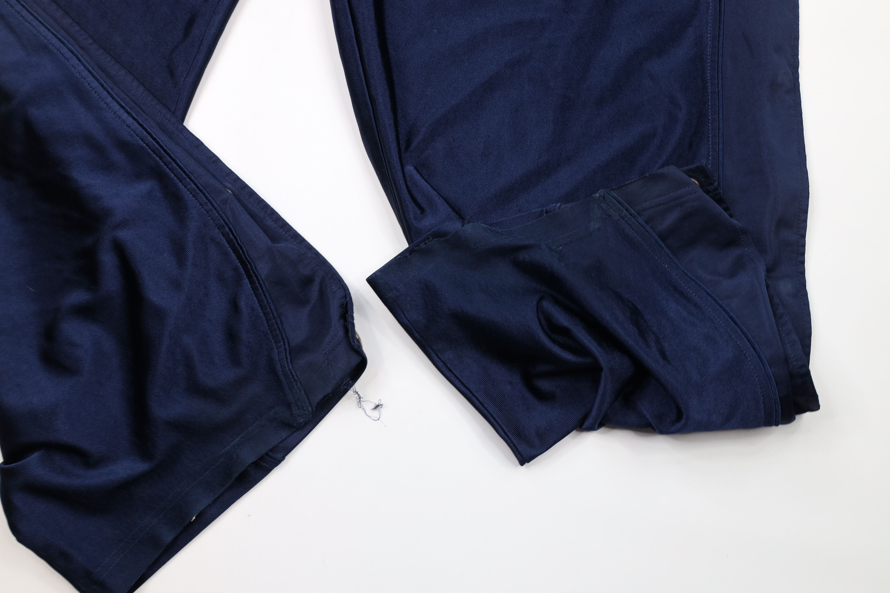 Adidas × Vintage Vtg Y2K 2003 Adidas Spell Out Wide Leg Tearaway Sweatpants Size US 40 / EU 56 - 5 Thumbnail