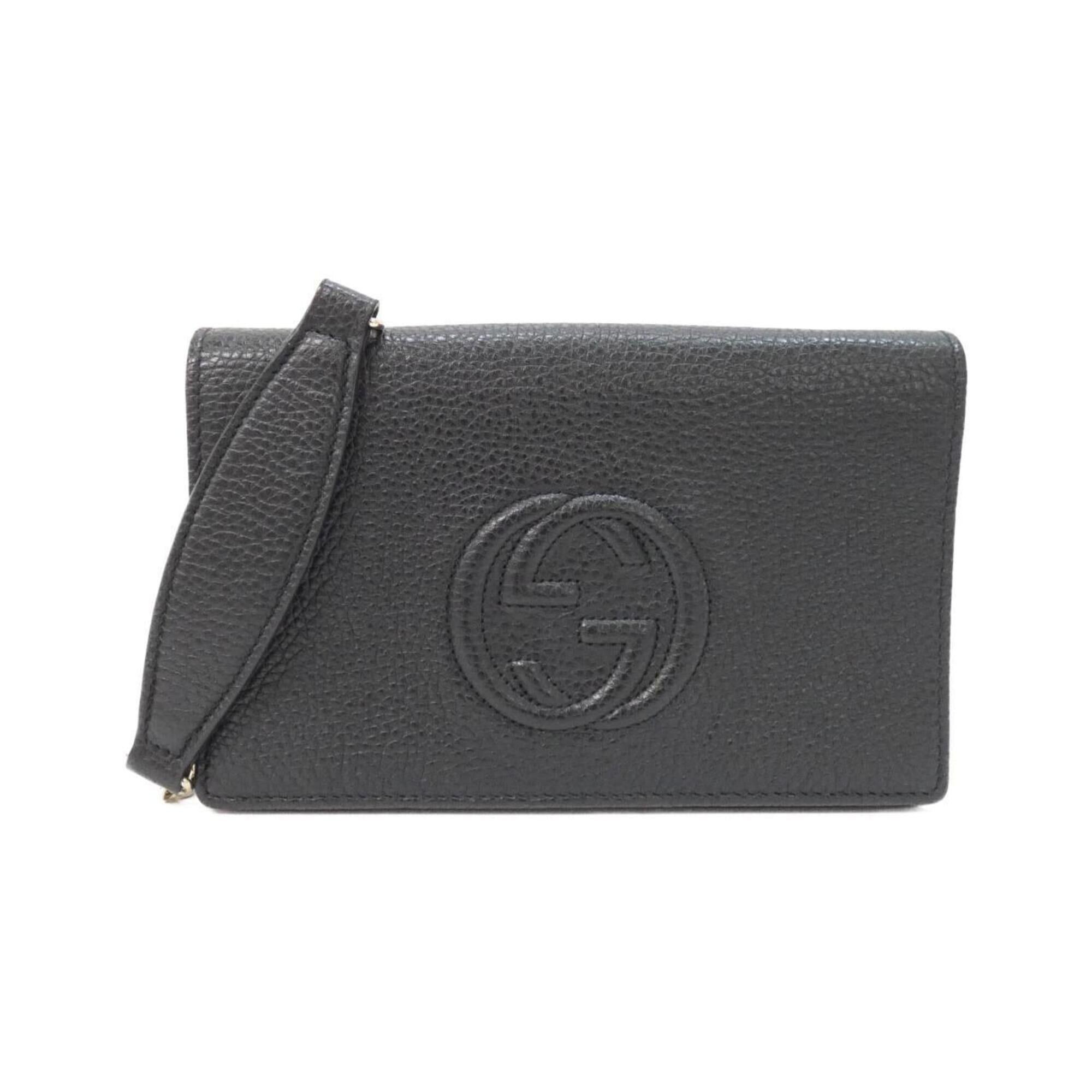 Gucci Gucci 598211 A7M0G Chain Wallet Size ONE SIZE - 1 Thumbnail