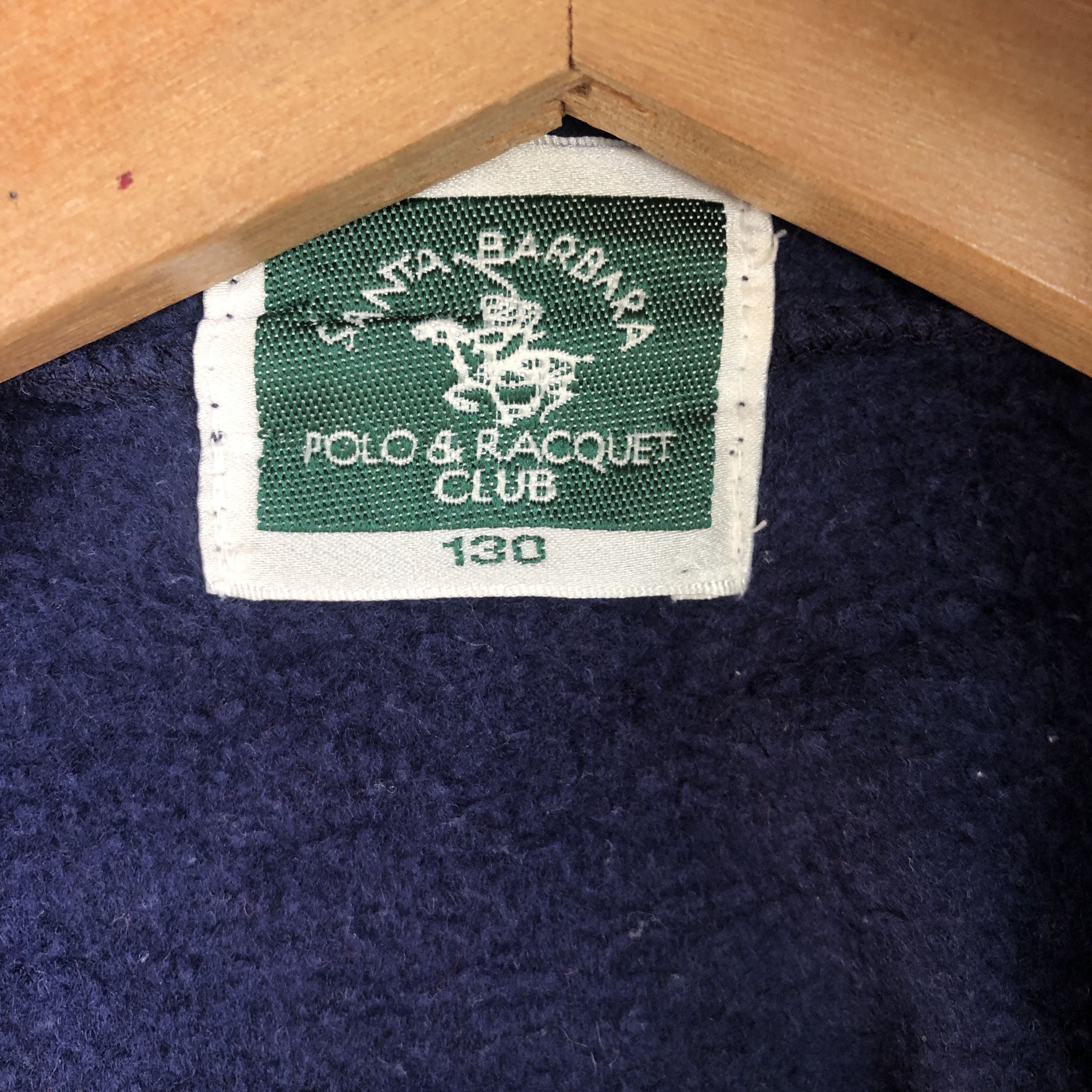 Japanese Brand × Vintage Vintage Sanra Barbara Polo Hoodie Zipper Sweater Sweatshirt Size XS / US 0-2 / IT 36-38 - 8 Thumbnail